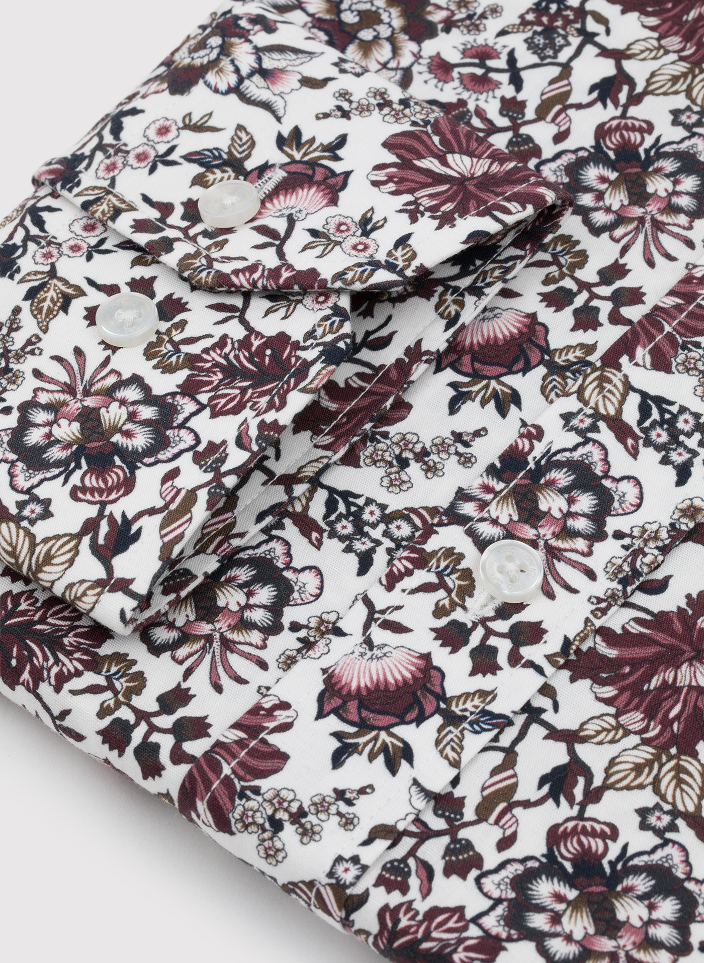 Biała koszula w kwiaty - Pako Lorente