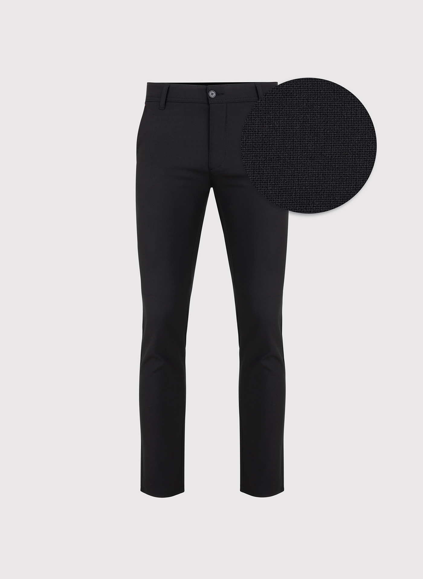 Męskie czarne spodnie - Pako Lorente