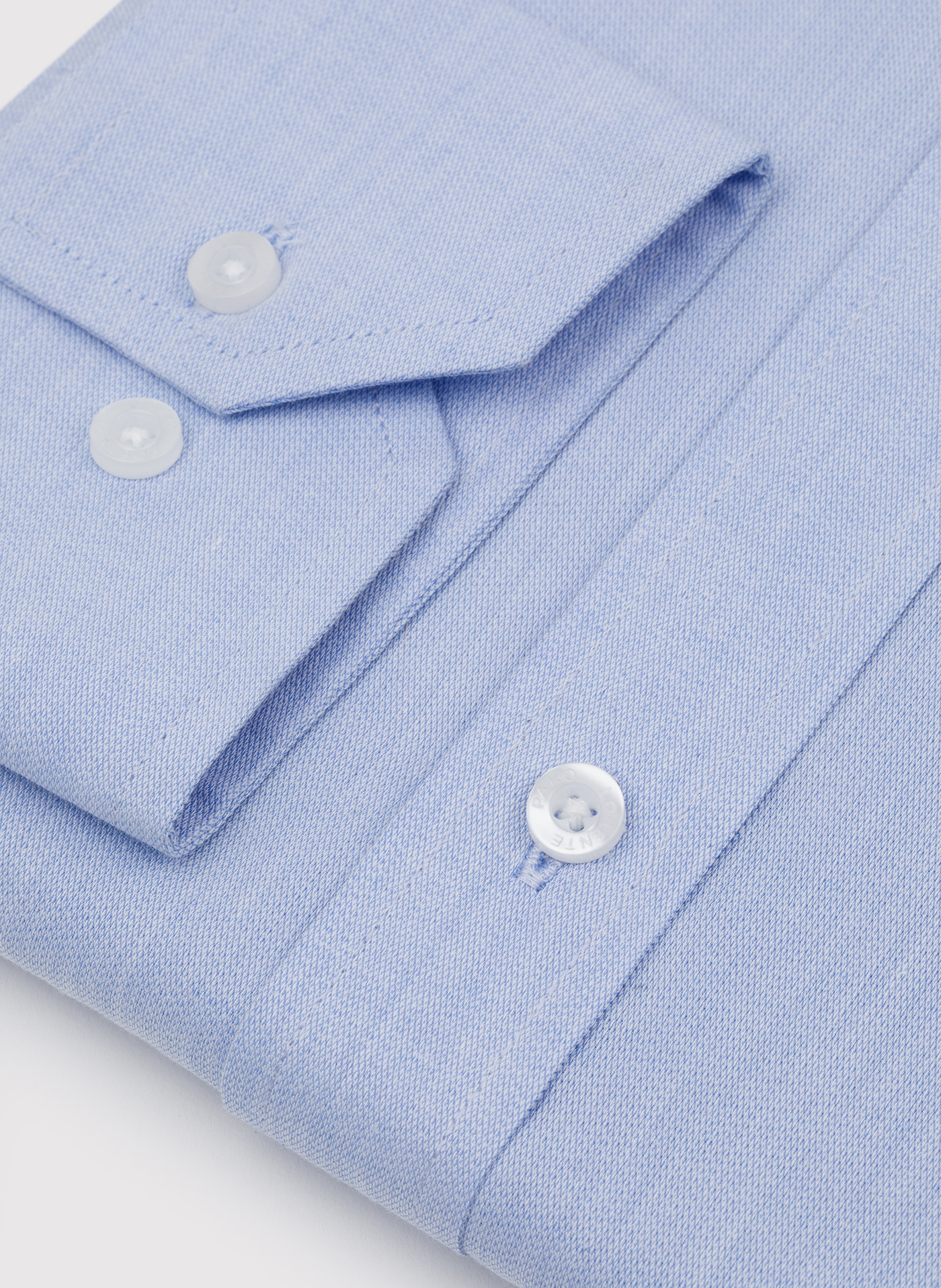 Gładka bawełniana koszula męska - Pako Lorente