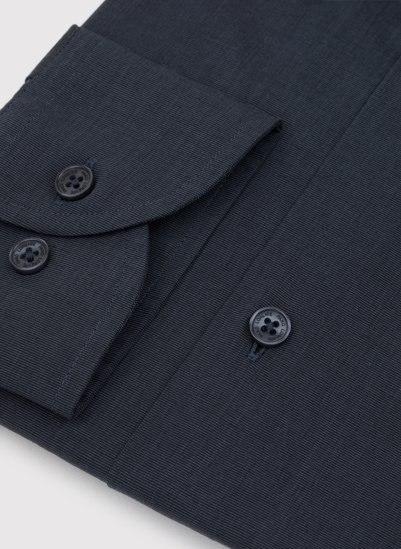 Bawełniana koszula męska w kolorze ciemnoszarym - Pako Lorente