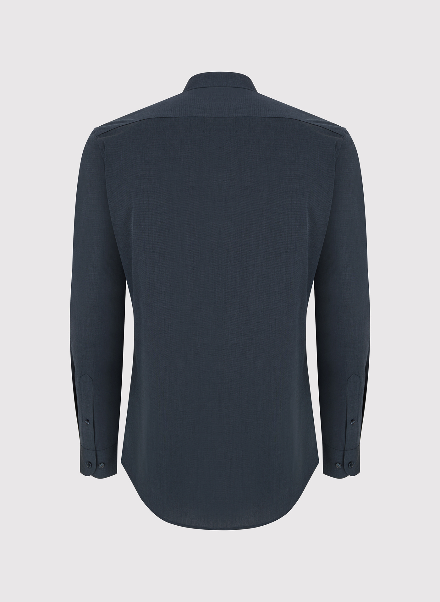 Bawełniana koszula męska w kolorze ciemnoszarym - Pako Lorente