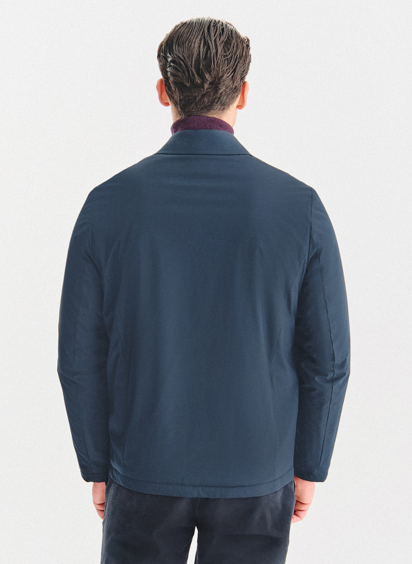 Granatowa kurtka męska - Pako Lorente