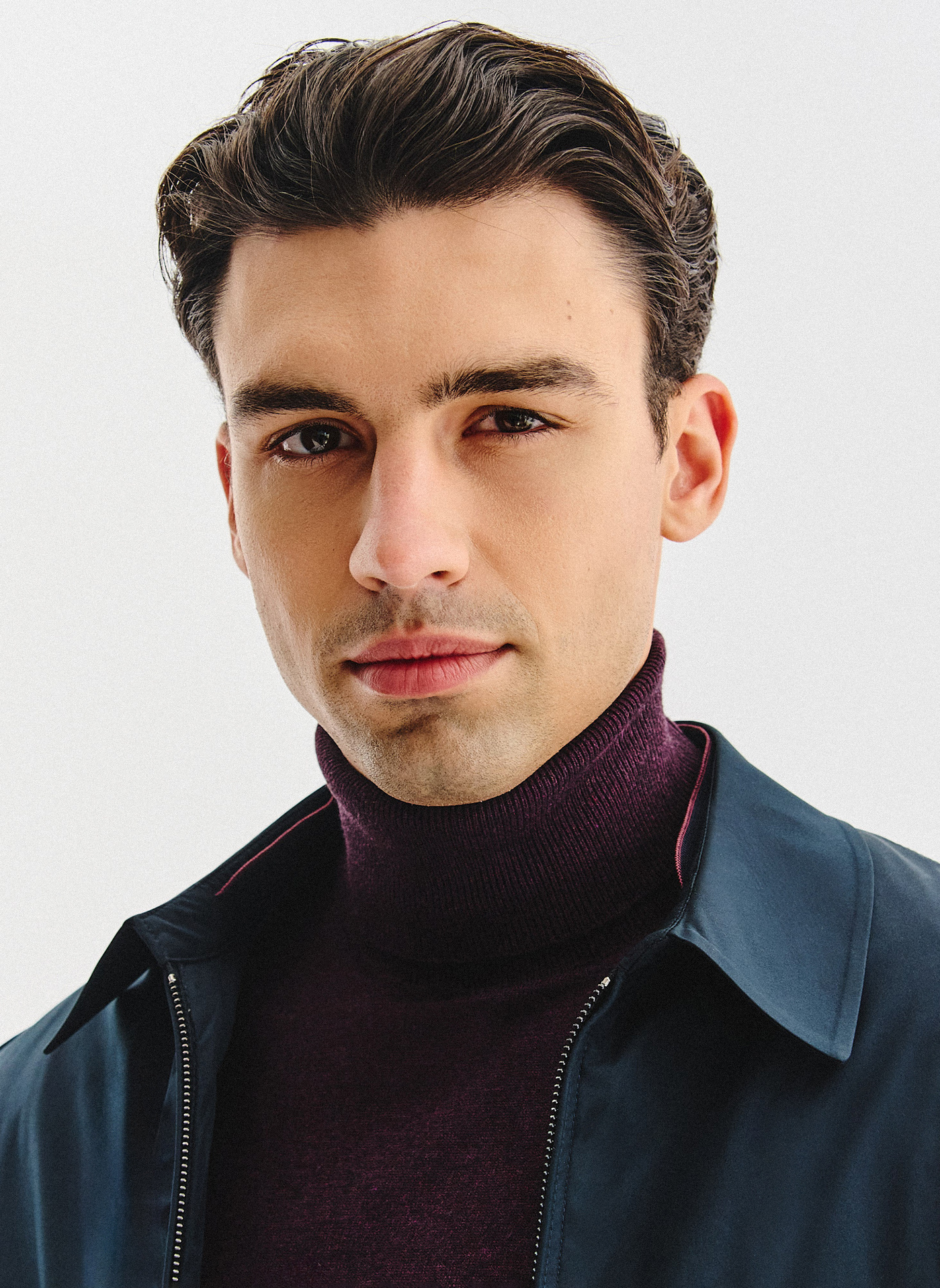 Granatowa kurtka męska - Pako Lorente