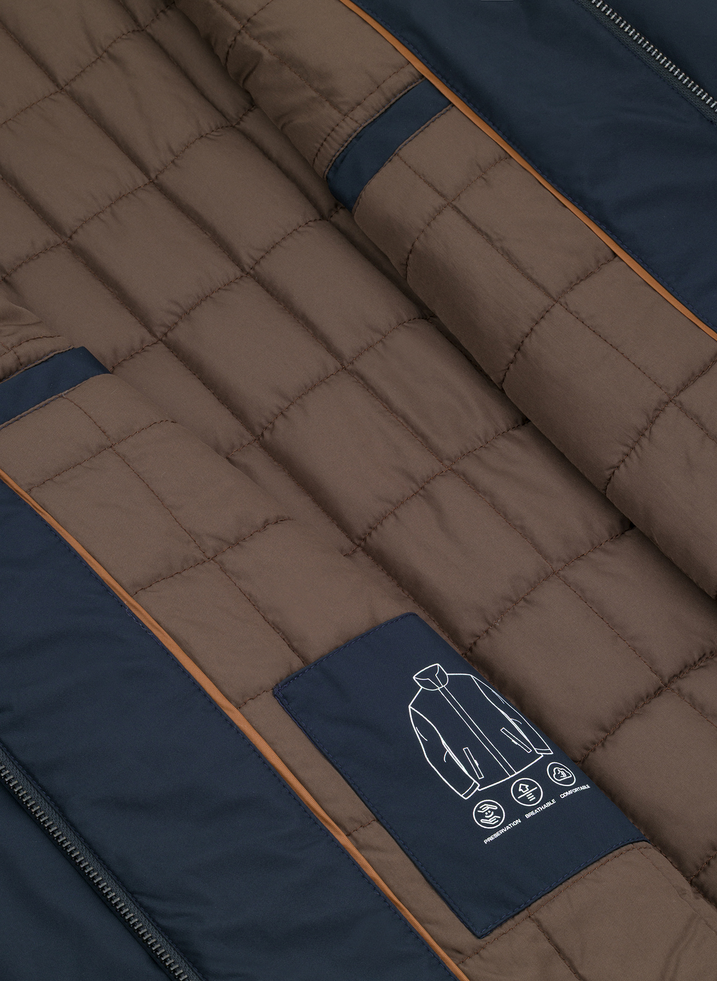 Granatowa kurtka męska - Pako Lorente