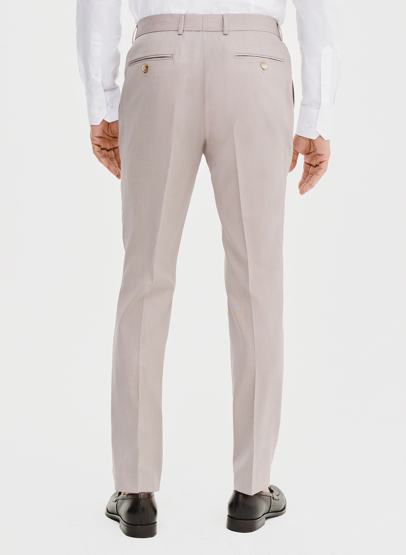 Spodnie garniturowe w kolorze różowym - Pako Lorente