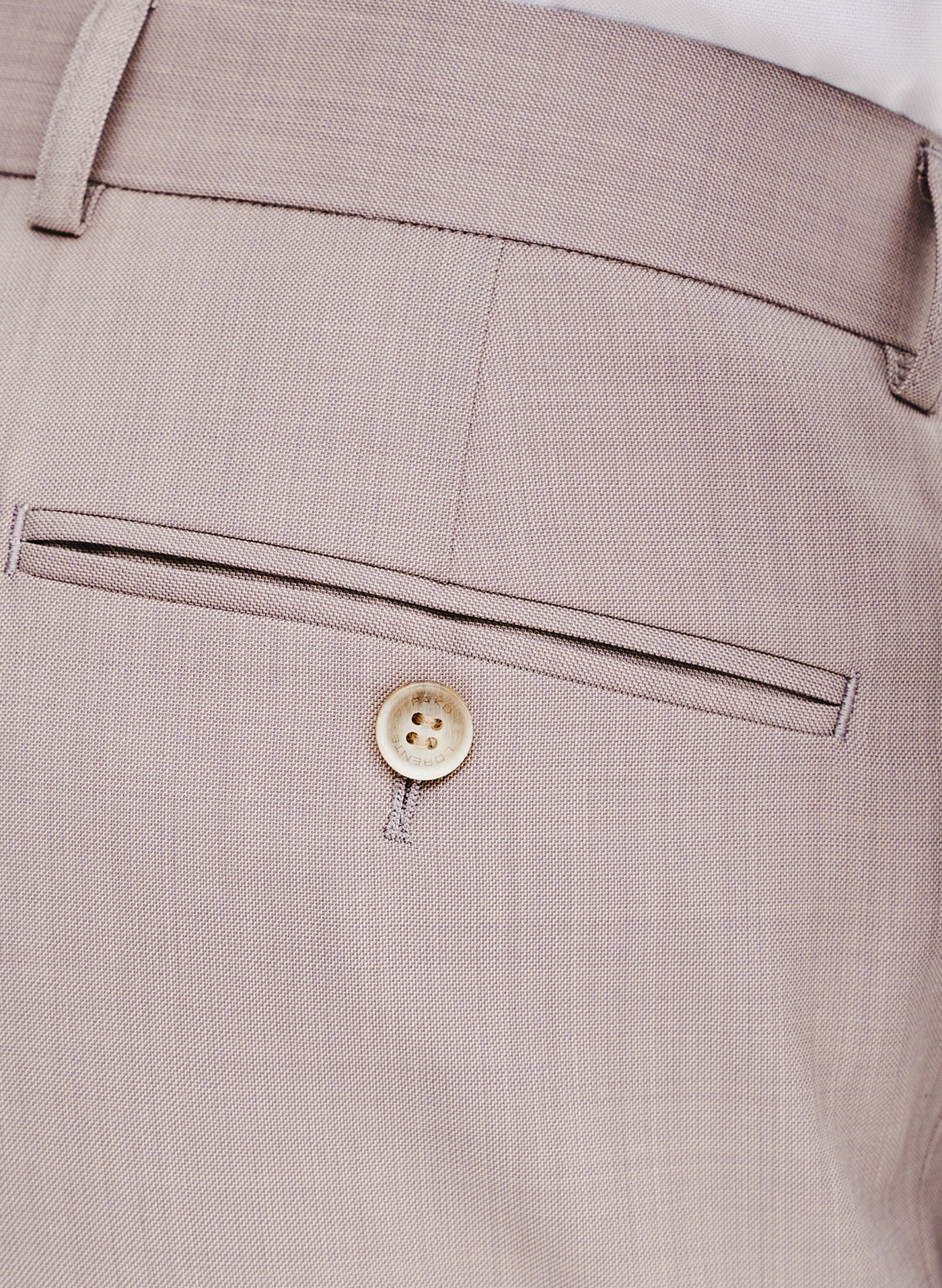 Spodnie garniturowe w kolorze różowym - Pako Lorente