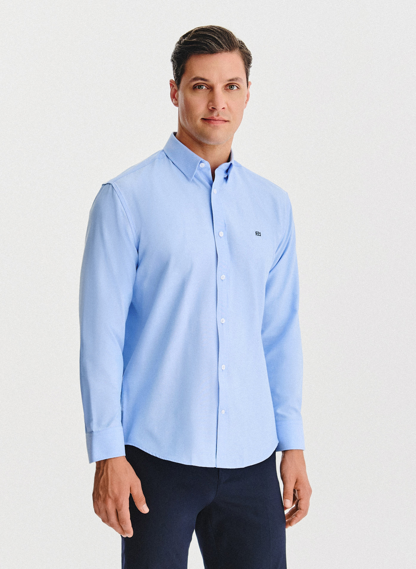 PAKO LORENTE - Niebieska koszula męska - Pako Lorente