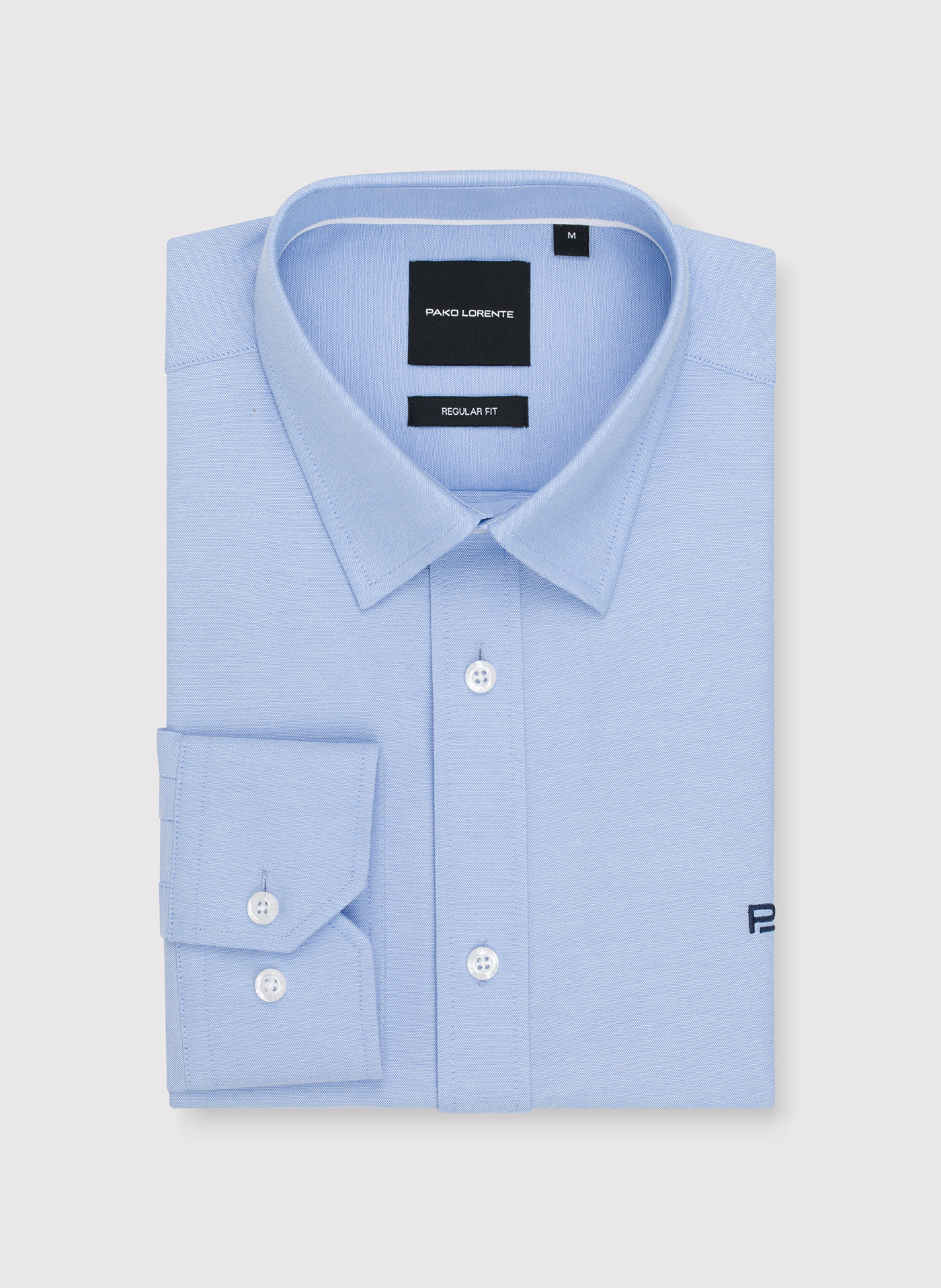 PAKO LORENTE - Niebieska koszula męska - Pako Lorente