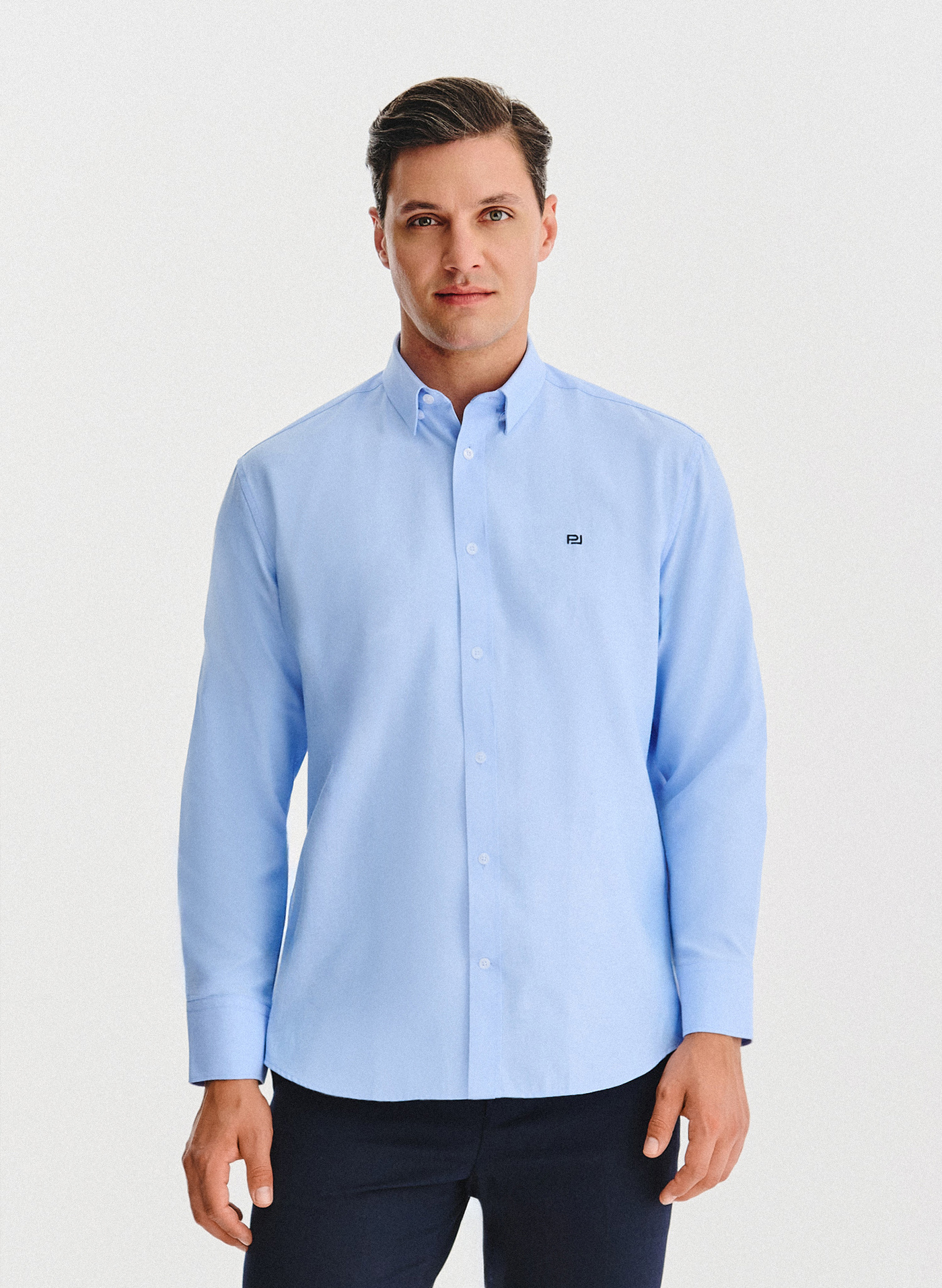 PAKO LORENTE - Niebieska koszula męska - Pako Lorente