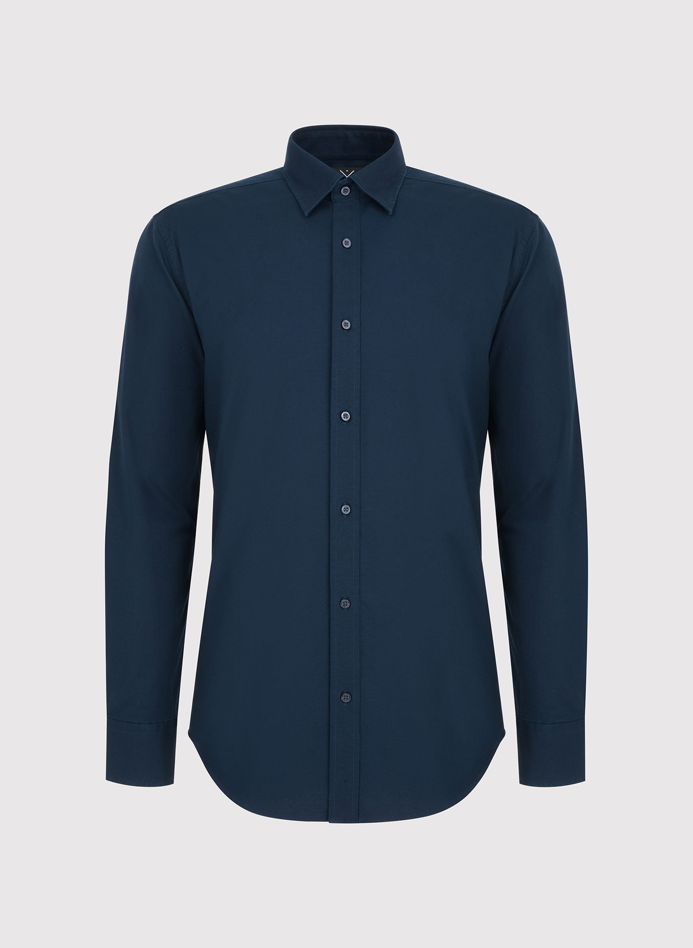 Casualowa koszula męska w kolorze granatowym - Pako Lorente
