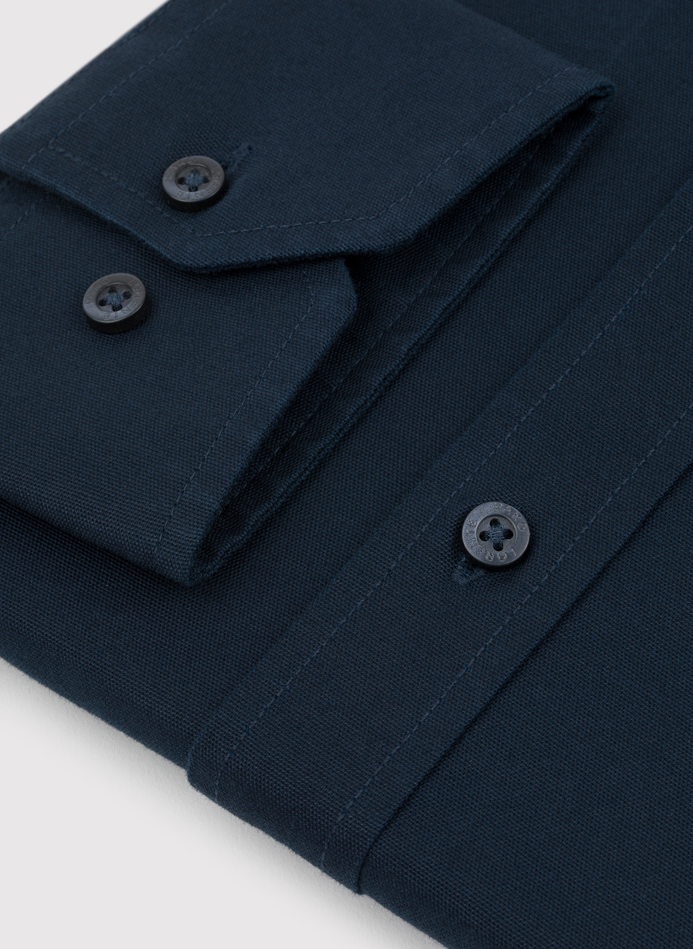 Casualowa koszula męska w kolorze granatowym - Pako Lorente