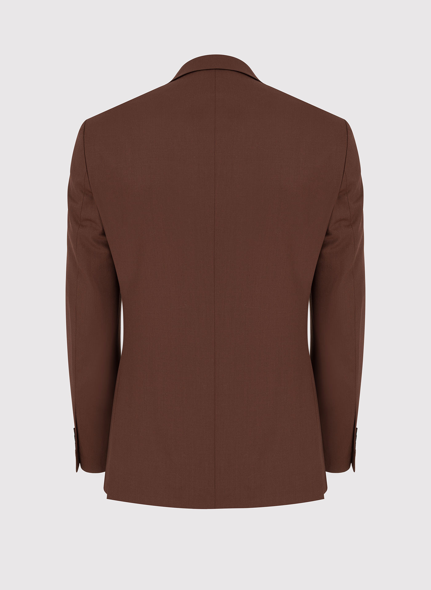 Gładka marynarka garniturowa w kolorze brązowym - Pako Lorente