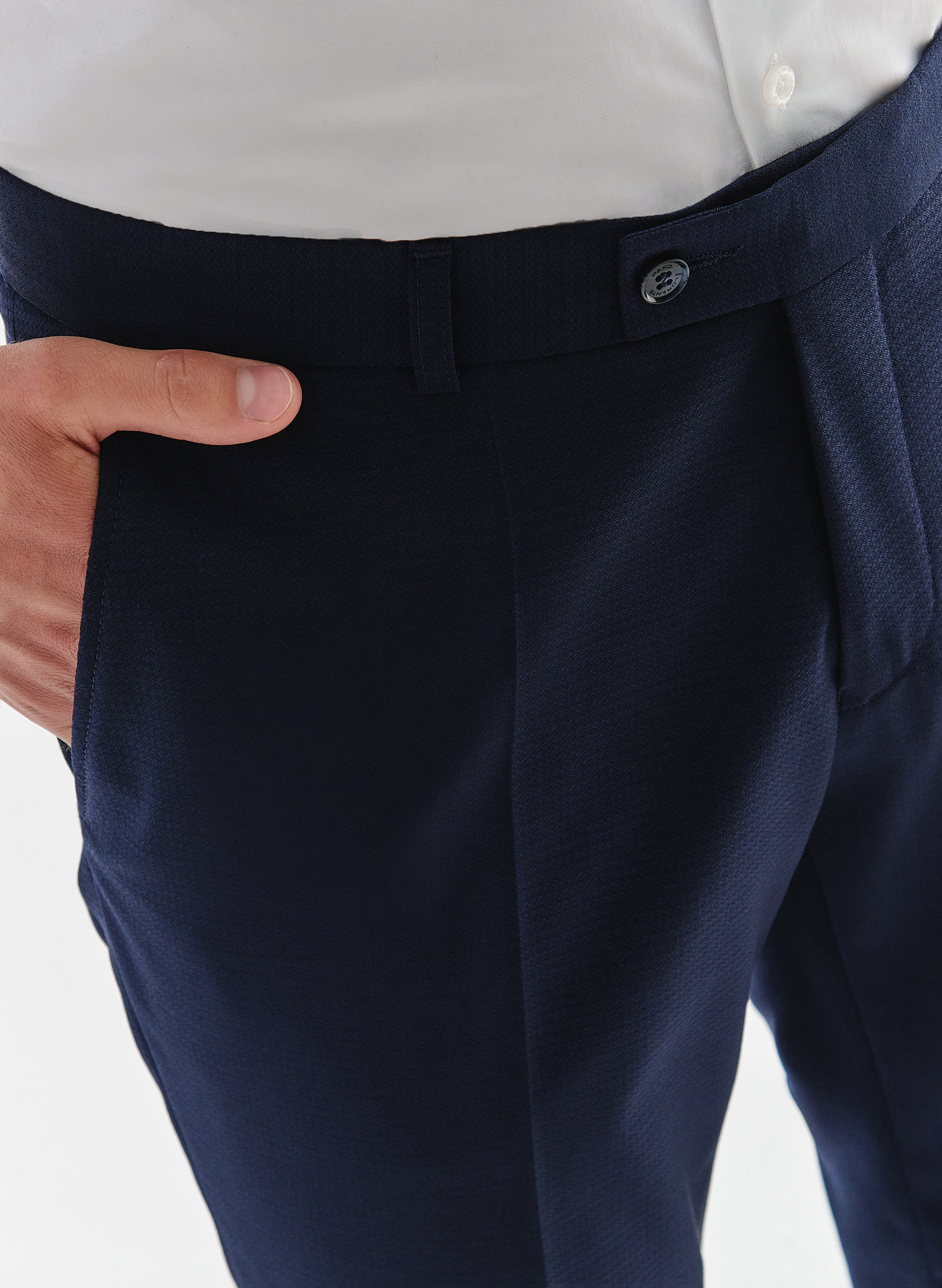 Spodnie męskie garniturowe COIN P20SP-6G-020-G - Pako Lorente