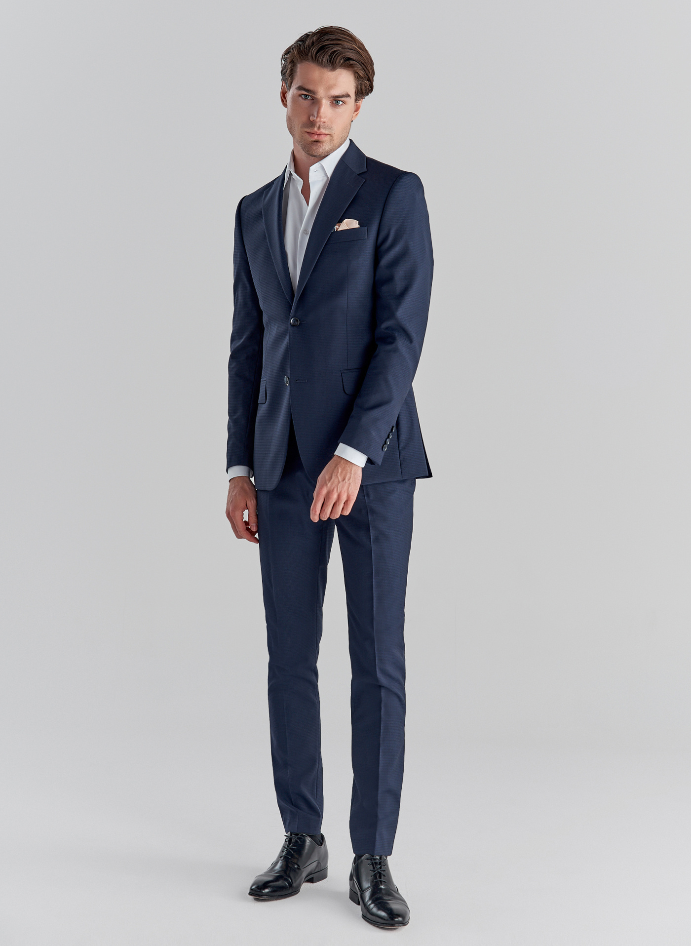 Spodnie męskie garniturowe COIN P20SP-6G-020-G - Pako Lorente