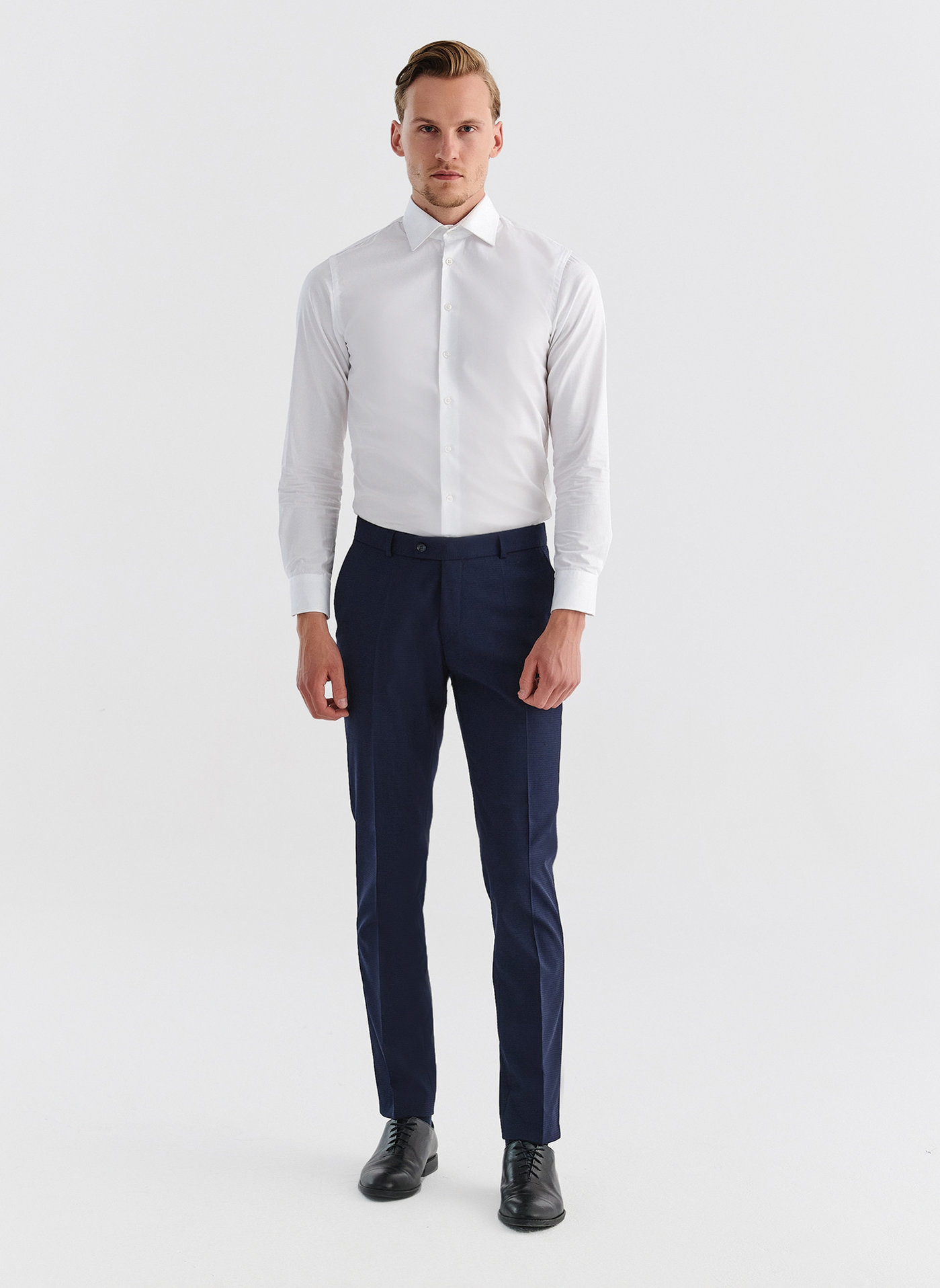 Spodnie męskie garniturowe COIN P20SP-6G-020-G - Pako Lorente