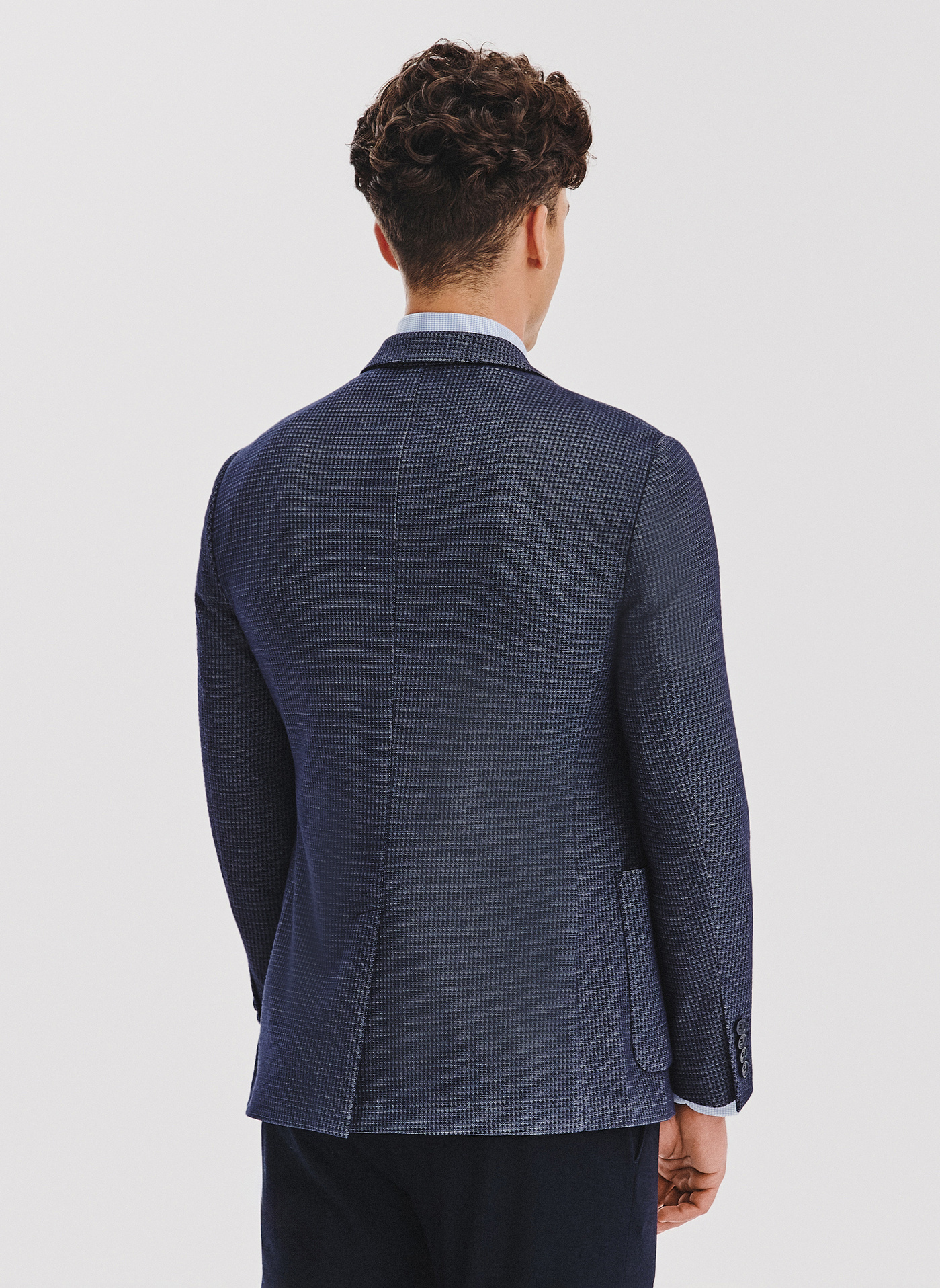 PAKO LORENTE - Casualowa marynarka męska w kolorze granatowym - Pako Lorente