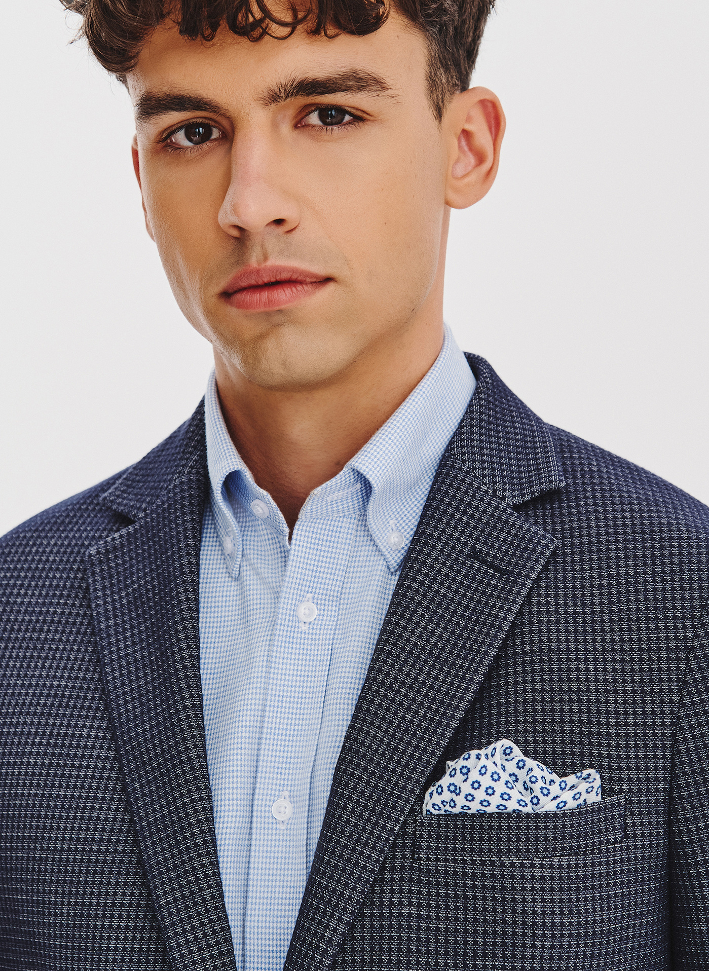 PAKO LORENTE - Casualowa marynarka męska w kolorze granatowym - Pako Lorente