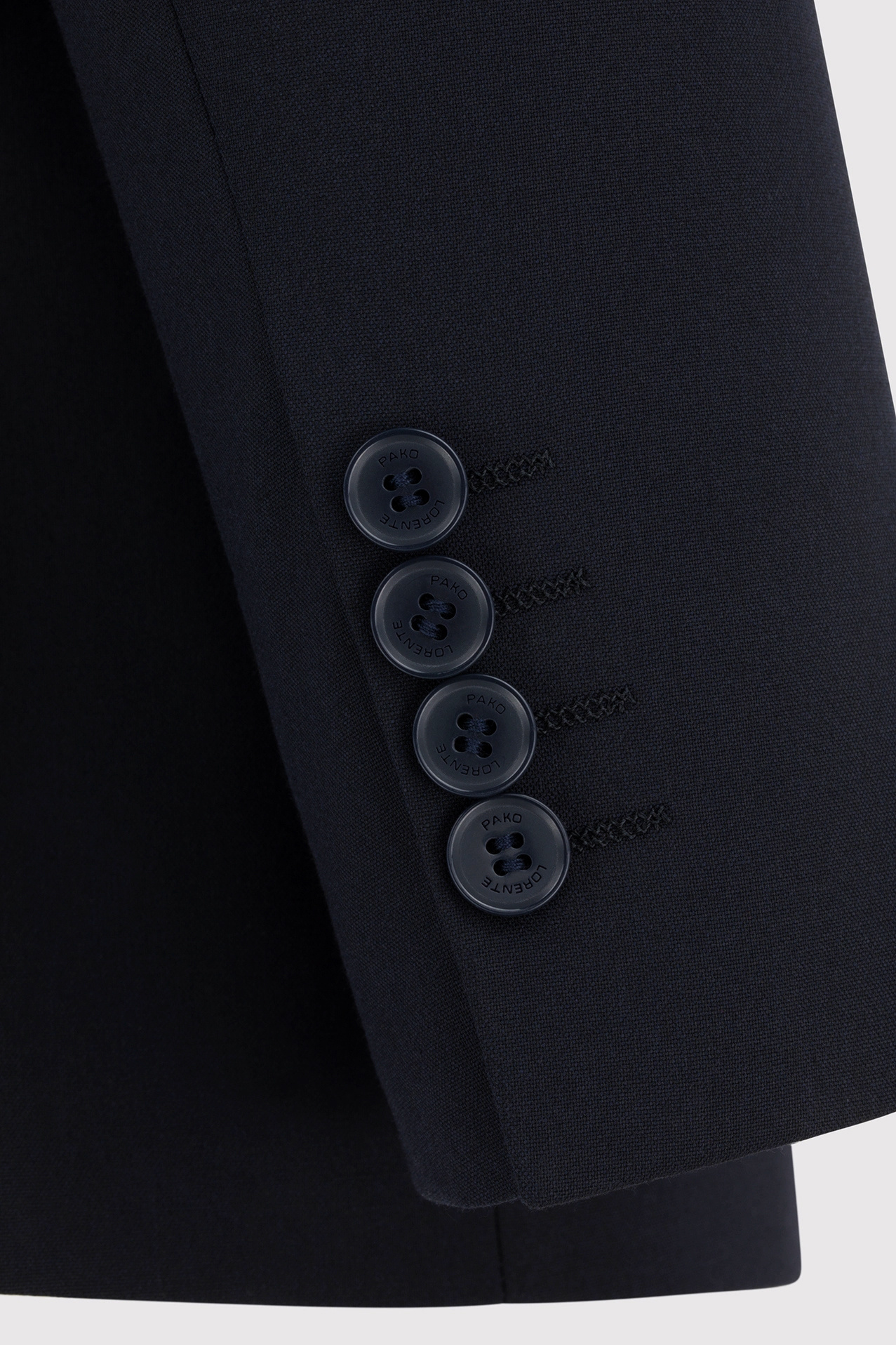 PAKO LORENTE - Gładka granatowa marynarka garniturowa - Pako Lorente