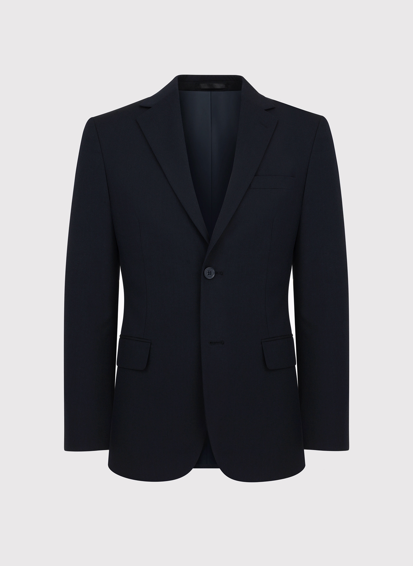 PAKO LORENTE - Gładka granatowa marynarka garniturowa - Pako Lorente
