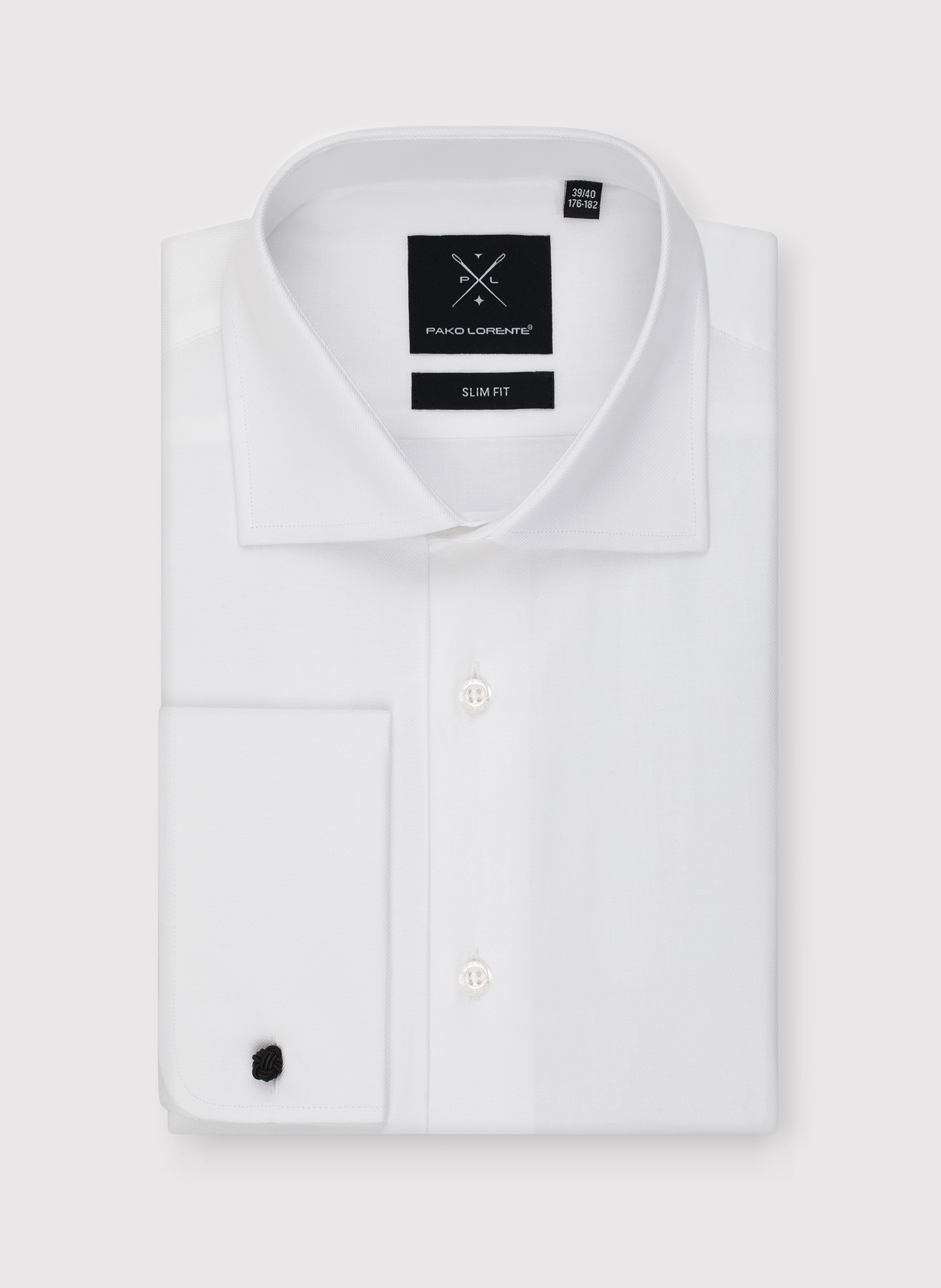 PAKO LORENTE - Koszula męska na spinki - Pako Lorente