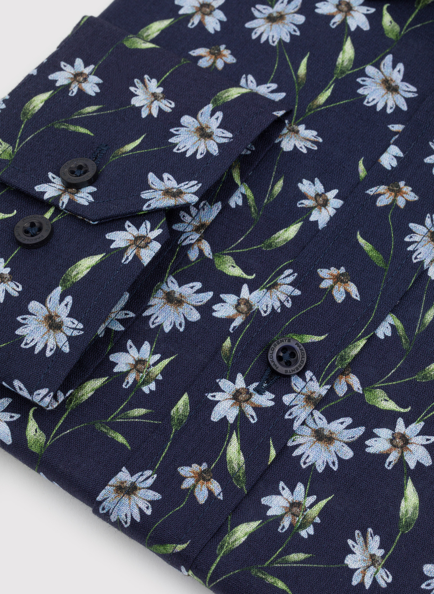 PAKO LORENTE - Bawełniana koszula w kwiaty - Pako Lorente