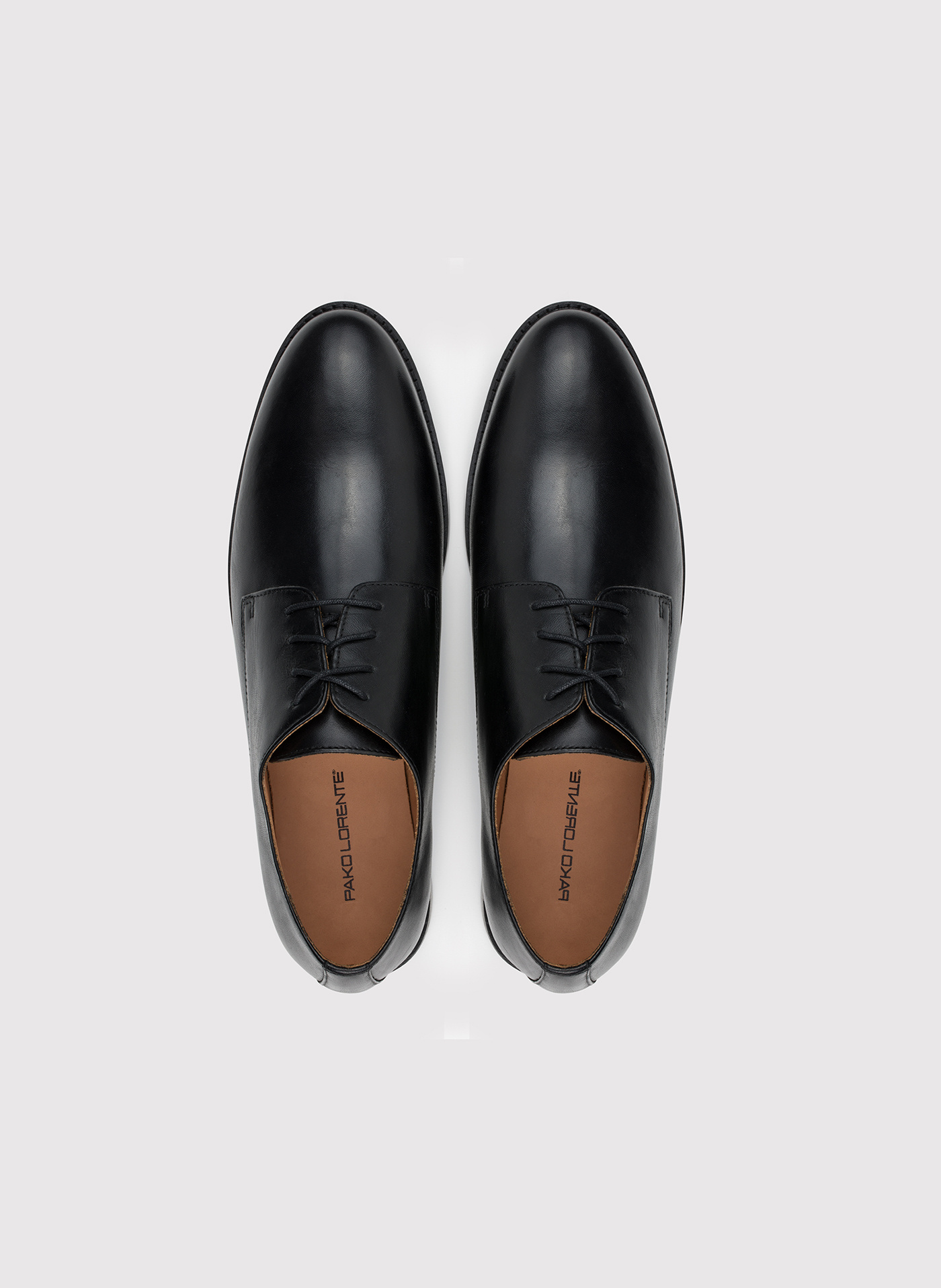 PAKO LORENTE - Czarne eleganckie buty męskie - Pako Lorente