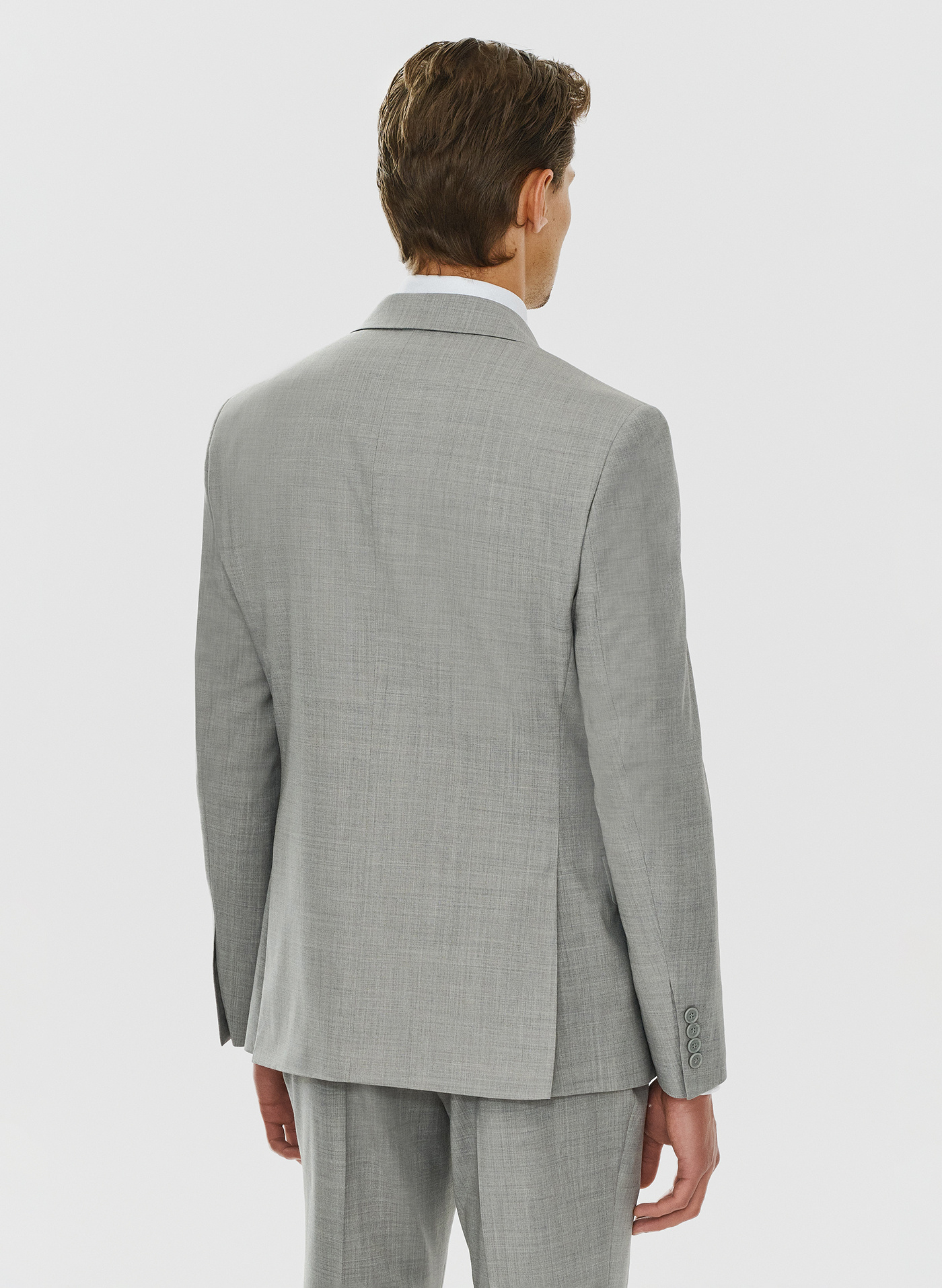 Męska marynarka garniturowa w odcieniu jasnoszarym - Pako Lorente