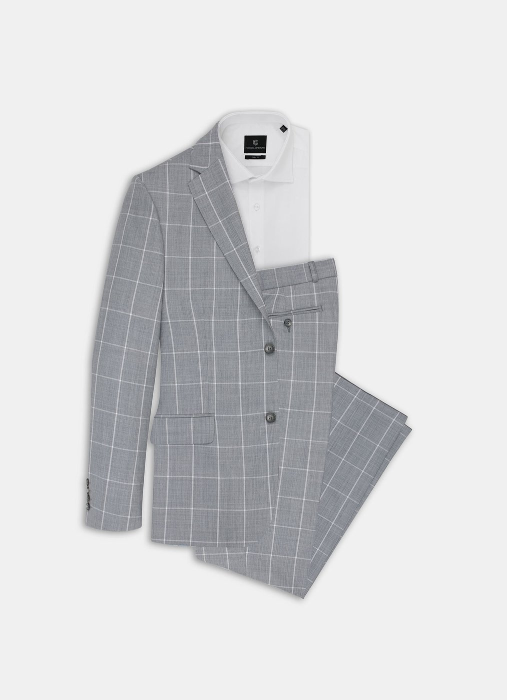 Spodnie męskie garniturowe BUENAVISTA P20SF-6G-025-S - Pako Lorente