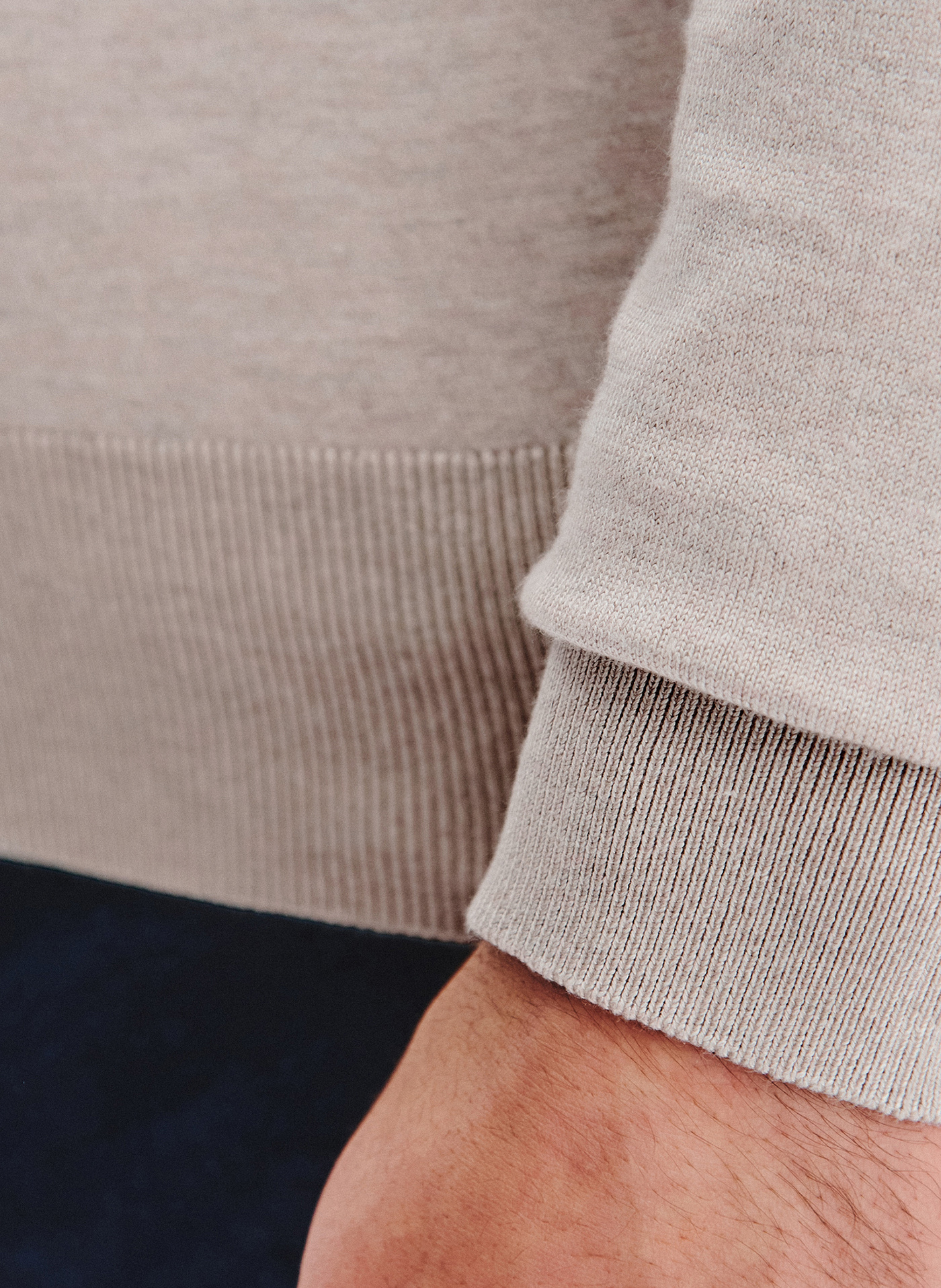 Sweter polo w kolorze beżowym - Pako Lorente