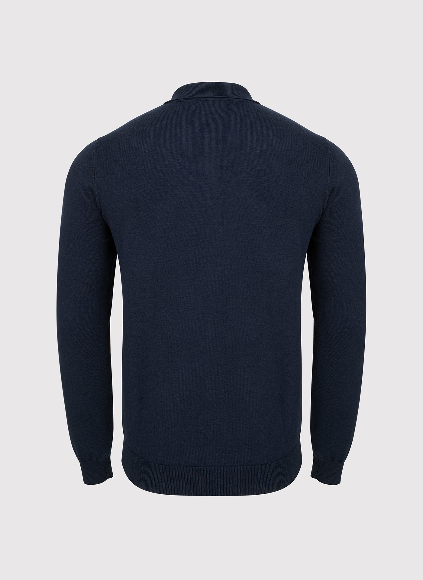 Granatowy kardigan z kołnierzykiem P24SF-2X-001-G-0 - Pako Lorente - Pako Lorente