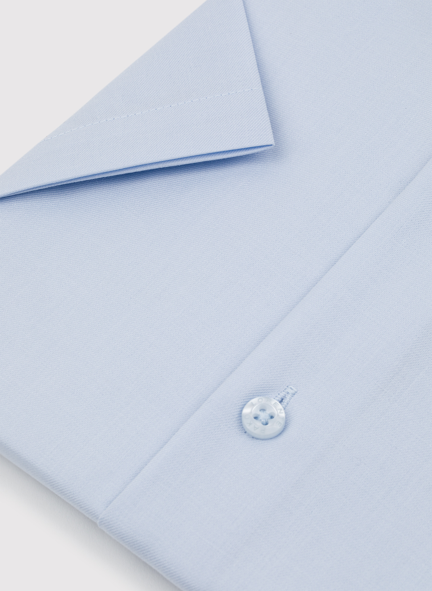 PAKO LORENTE - Niebieska koszula męska z krótkim rękawem - Pako Lorente