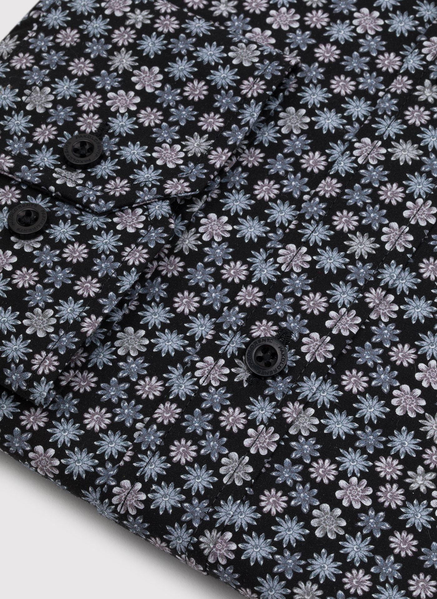 Czarna koszula w drobny wzór - Pako Lorente