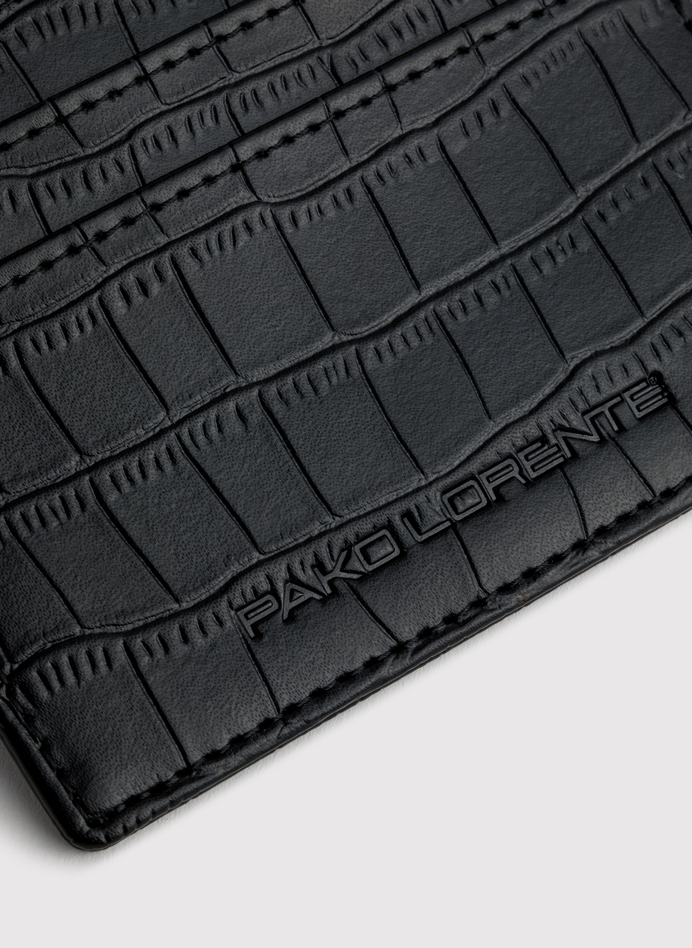 PAKO LORENTE - Zestaw męski skórzany portfel plus wizytownik - Pako Lorente