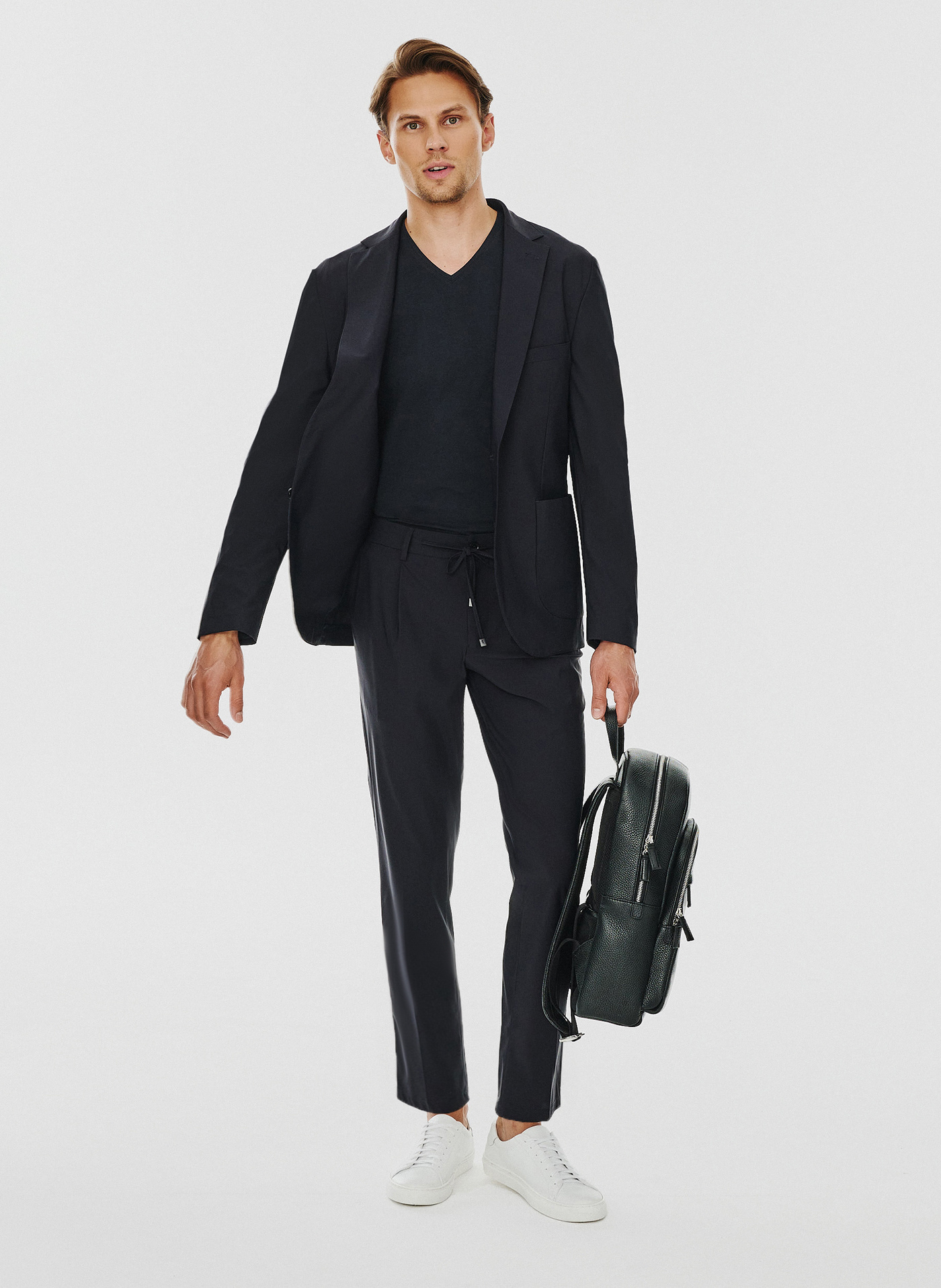 Marynarka garniturowa w kolorze granatowym - Pako Lorente