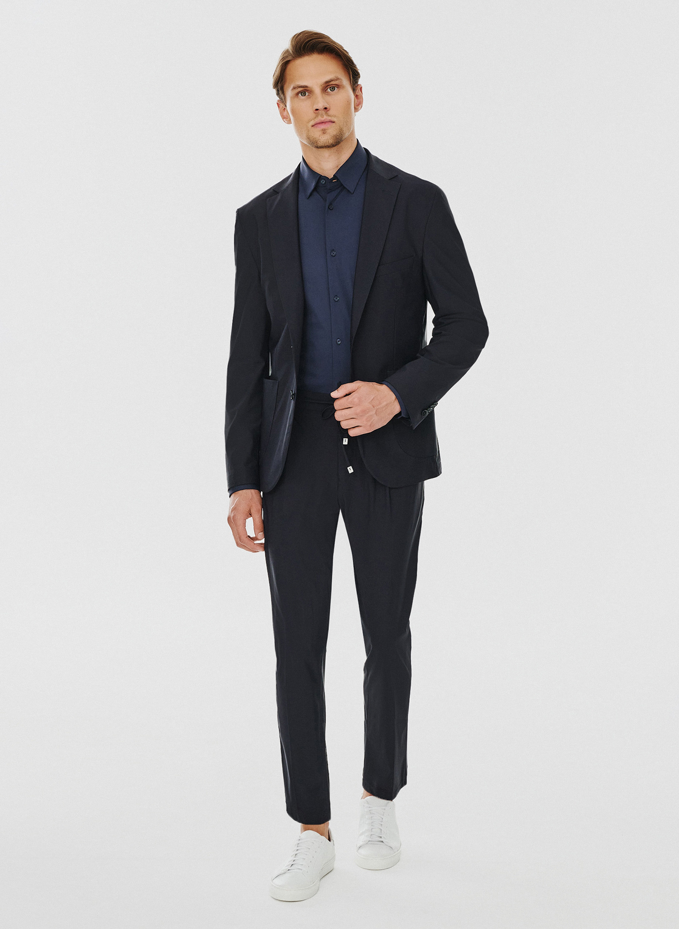 Marynarka garniturowa w kolorze granatowym - Pako Lorente