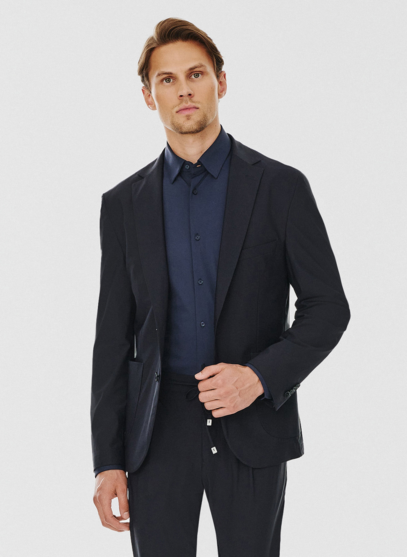 Marynarka garniturowa w kolorze granatowym - Pako Lorente