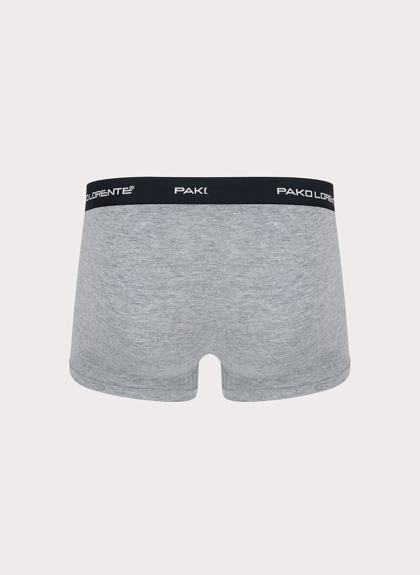 Trójpak bokserek męskich w kolorze szarym - Pako Lorente