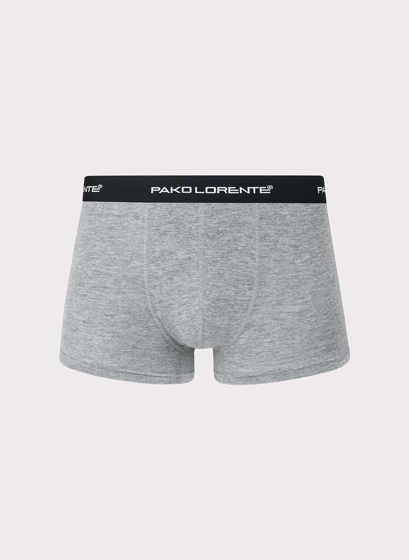 Trójpak bokserek męskich w kolorze szarym - Pako Lorente