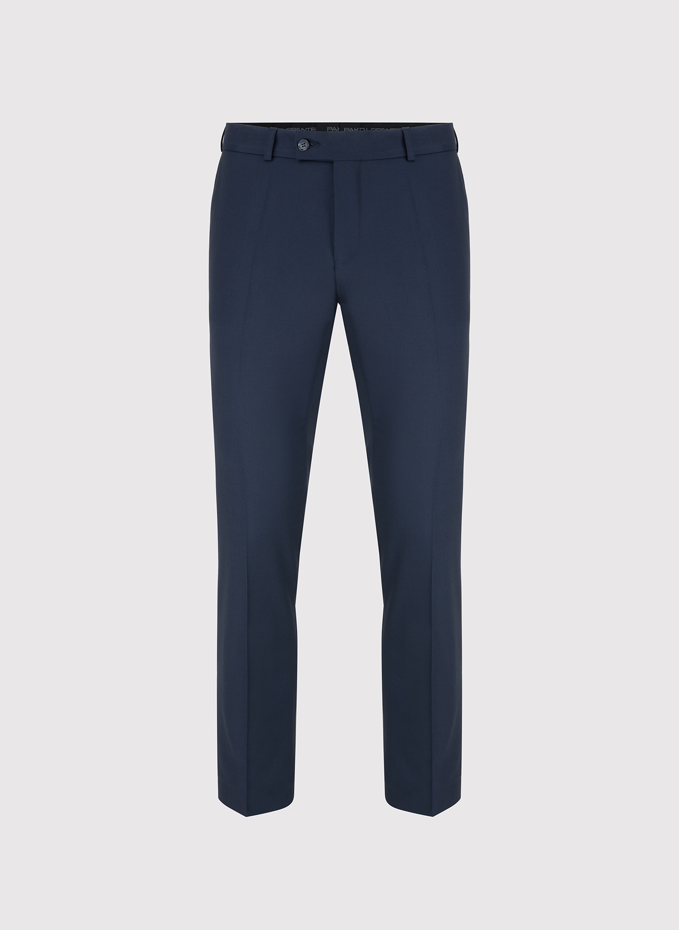 PAKO LORENTE - Granatowy wełniany garnitur męski - Pako Lorente