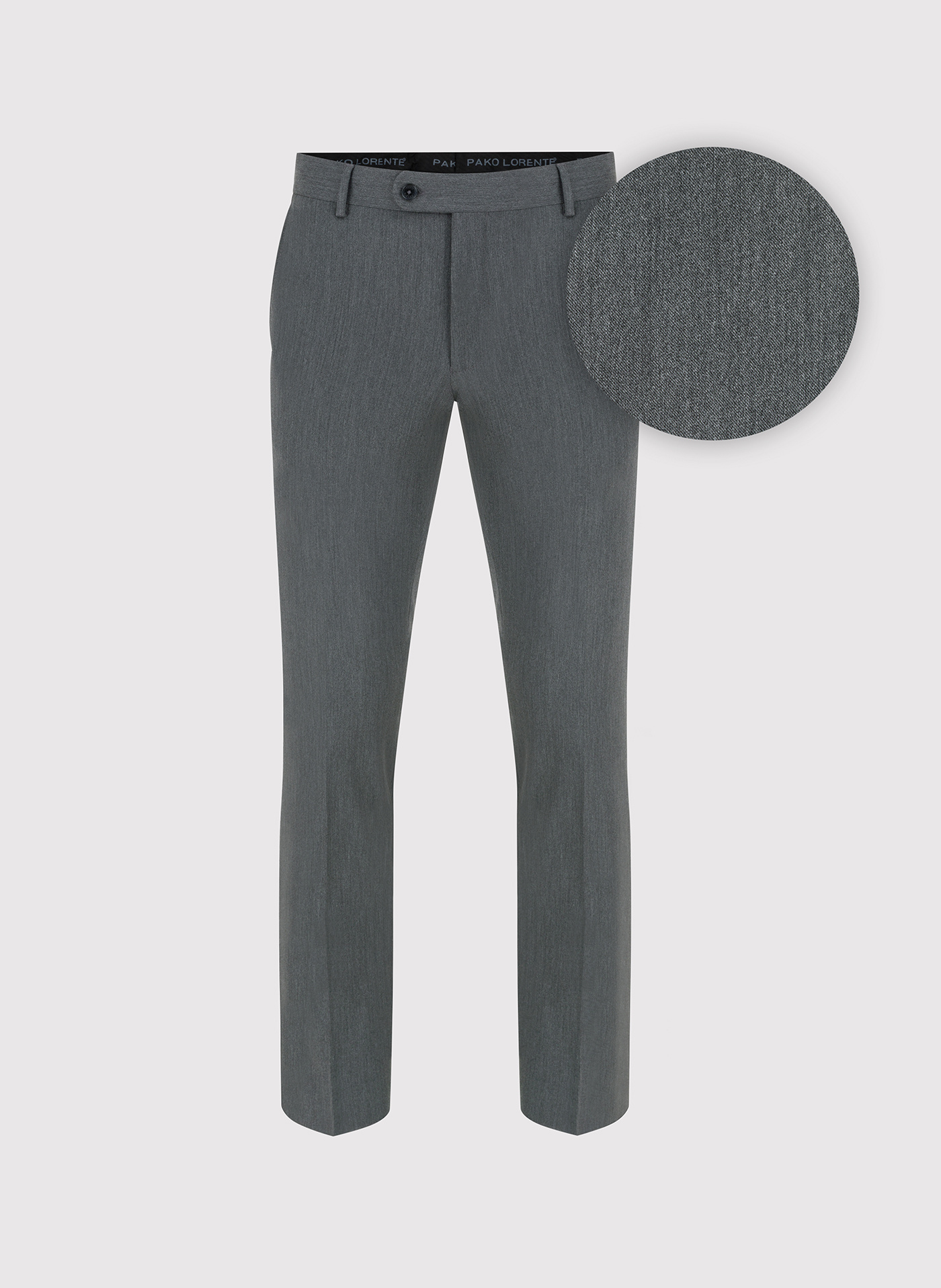 Szare spodnie garniturowe - Pako Lorente