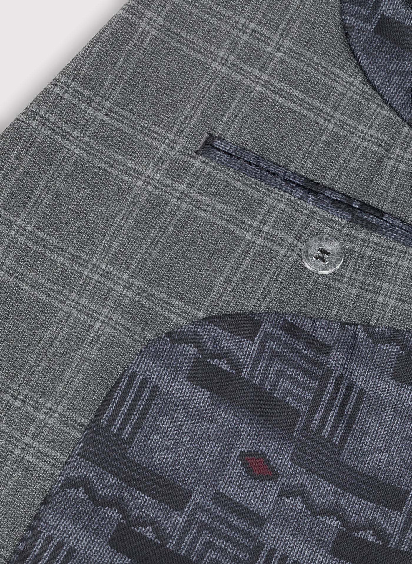 Szara marynarka garniturowa w kratkę - Pako Lorente