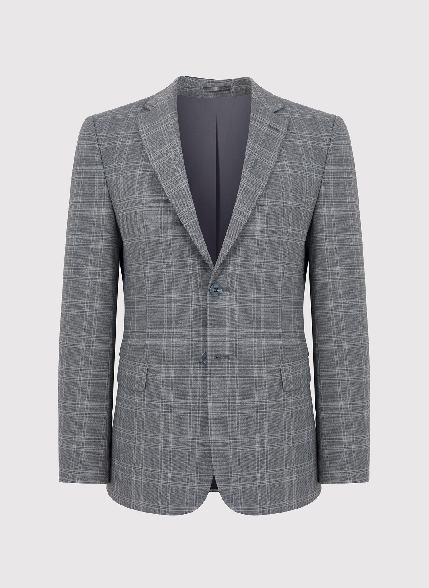 Szara marynarka garniturowa w kratkę - Pako Lorente