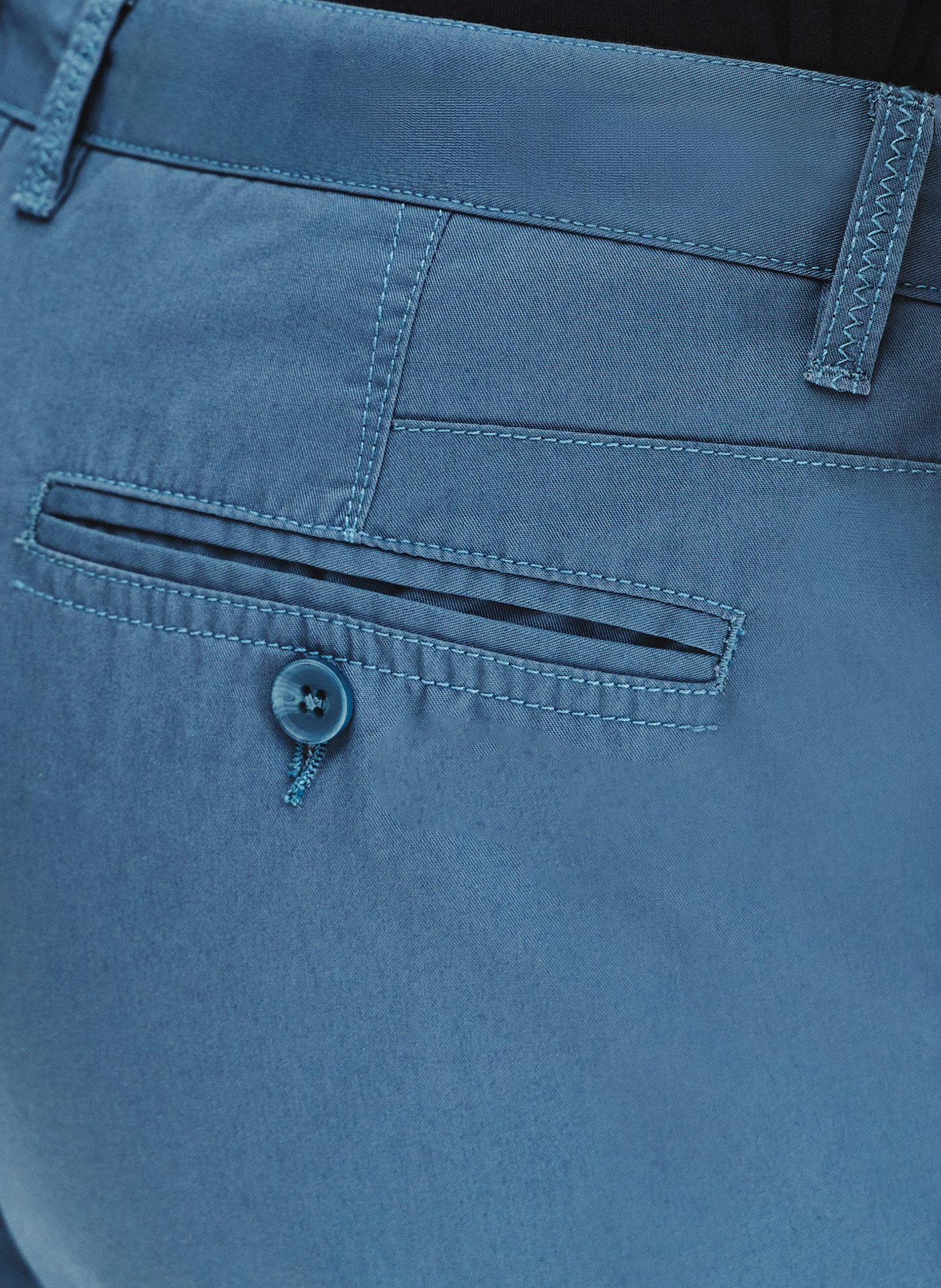 PAKO LORENTE - Bawełniane niebieskie szorty męskie - Pako Lorente