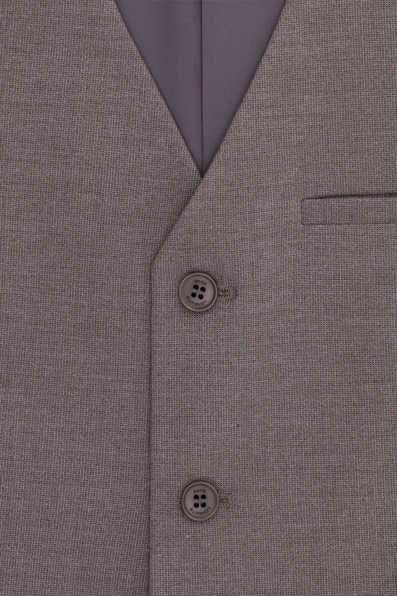 Brązowa kamizelka męska - Pako Lorente