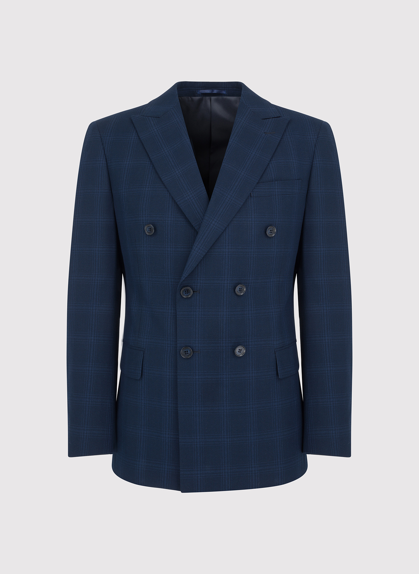 Dwurzędowa marynarka garniturowa w kratę - Pako Lorente