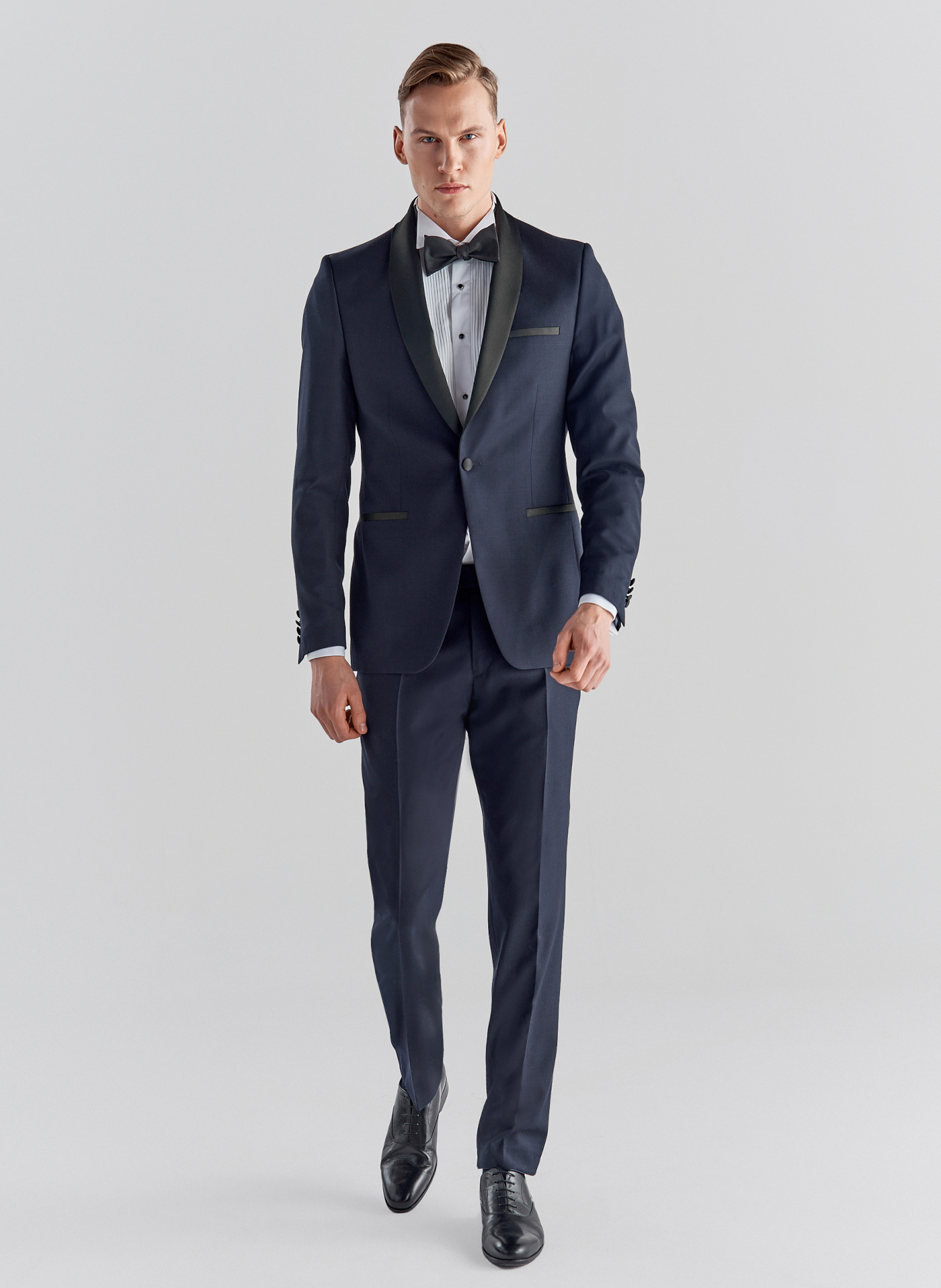 Spodnie smokingowe P000B-6S-002-G-S - Pako Lorente