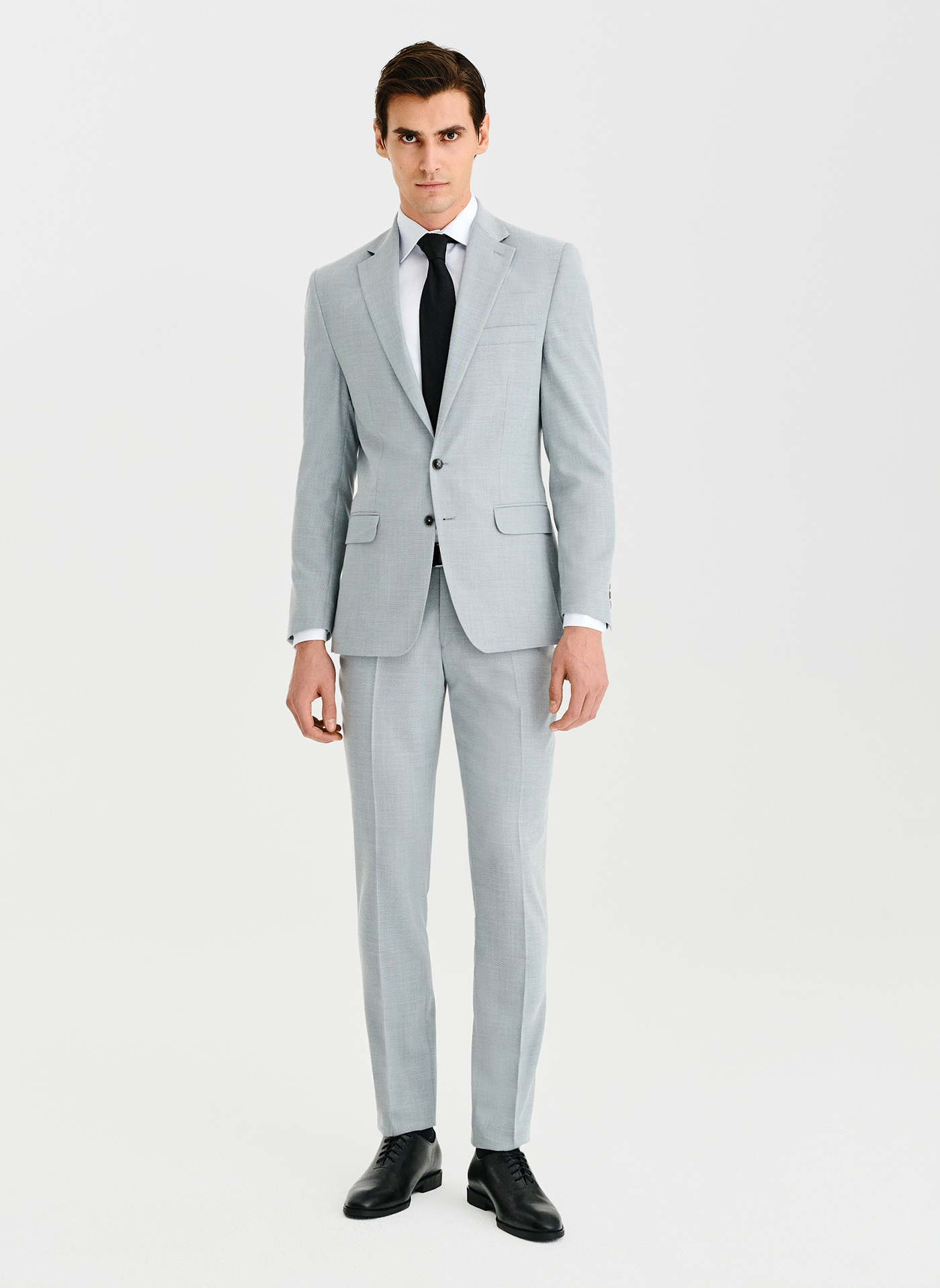 Szara marynarka garniturowa - Pako Lorente