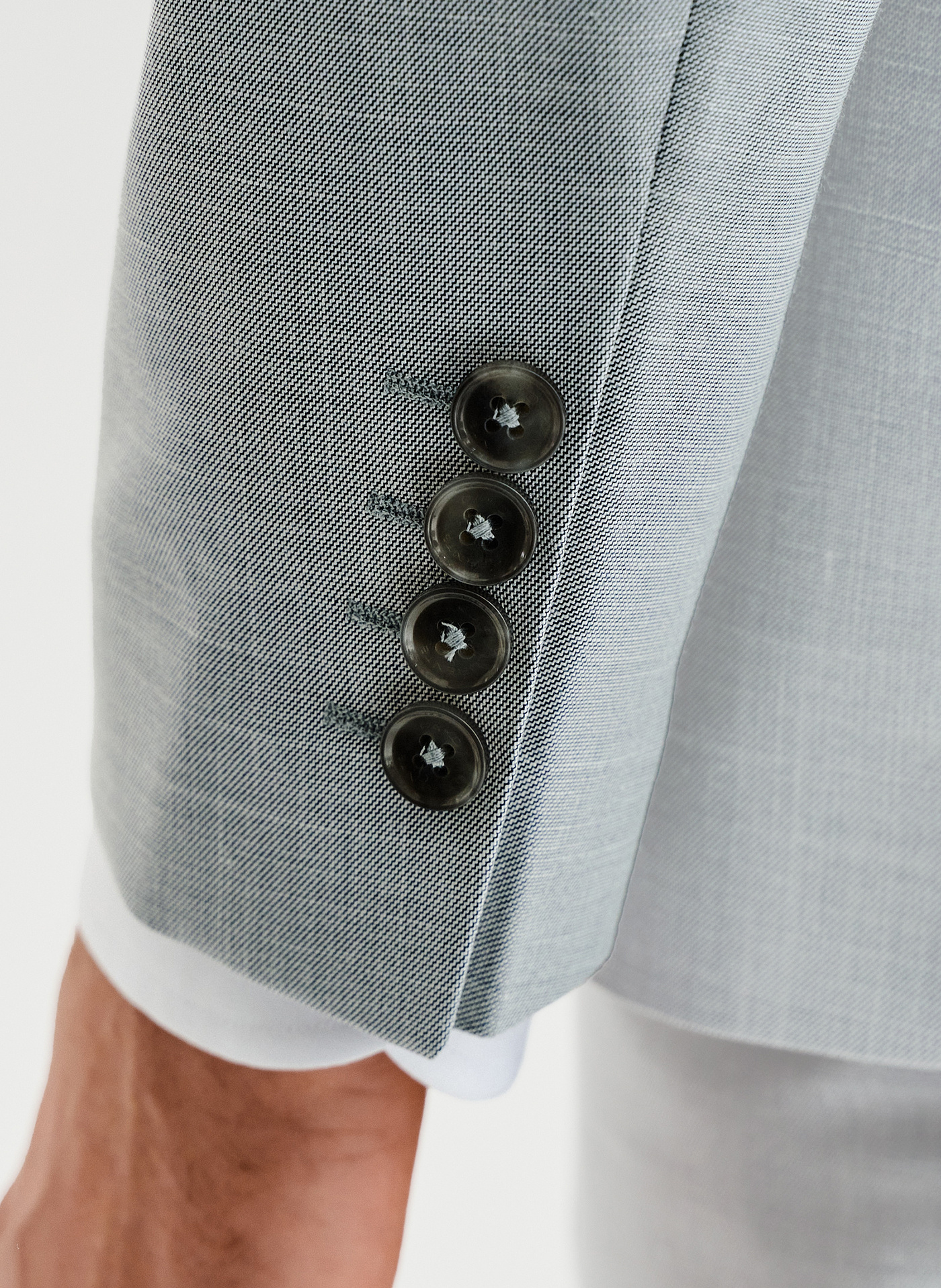 Szara marynarka garniturowa - Pako Lorente