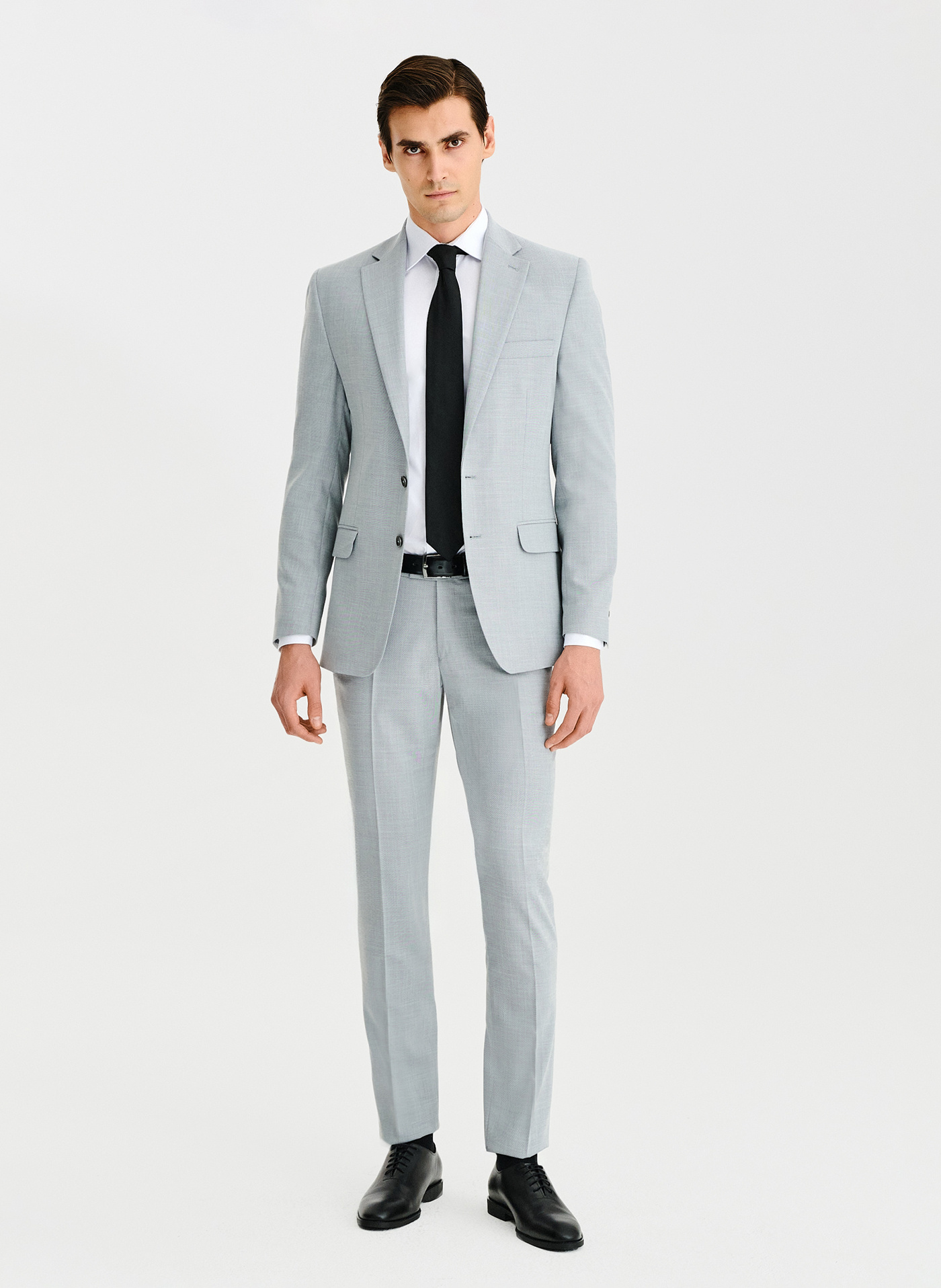 Szara marynarka garniturowa - Pako Lorente