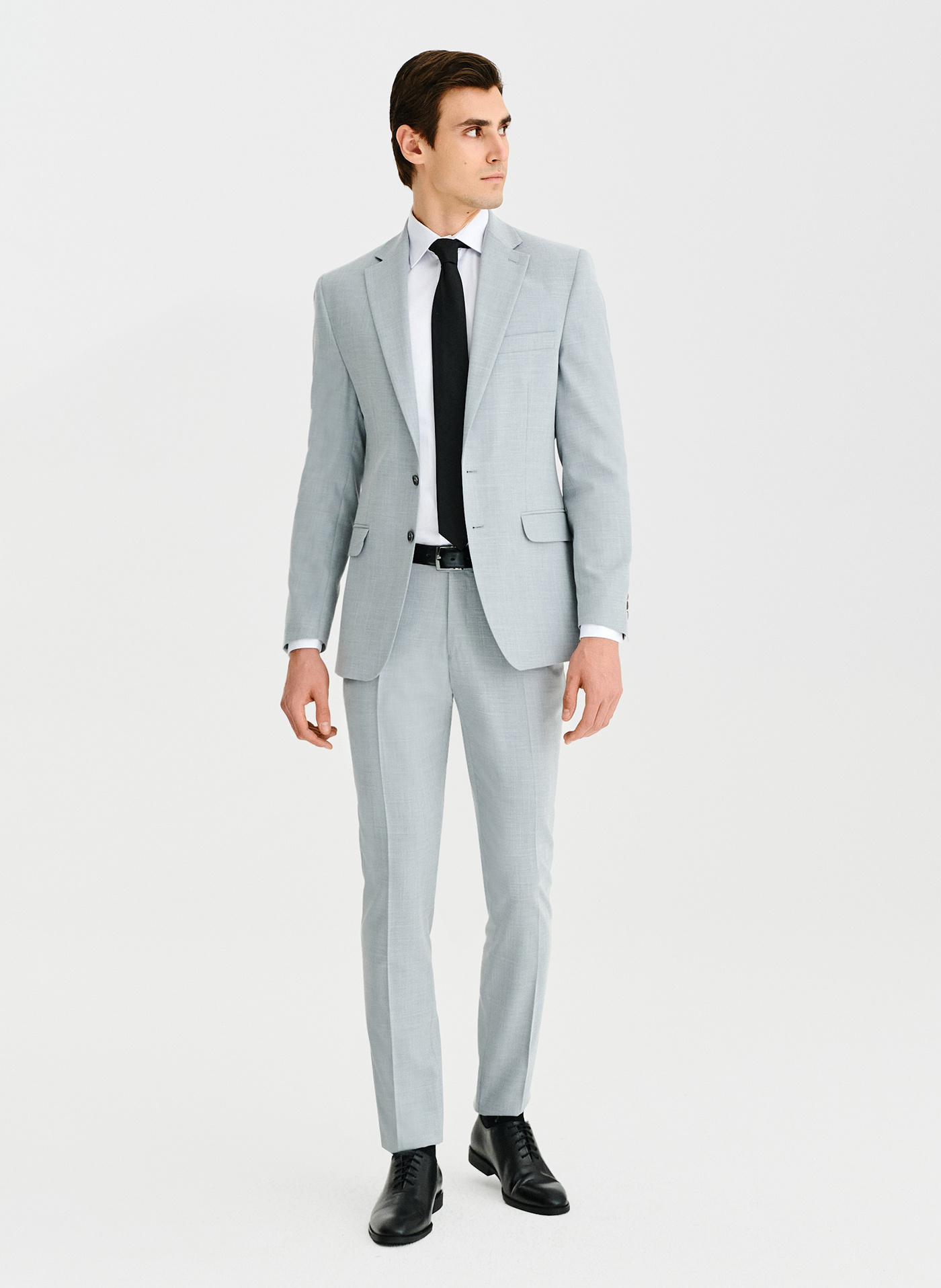 Szara marynarka garniturowa - Pako Lorente